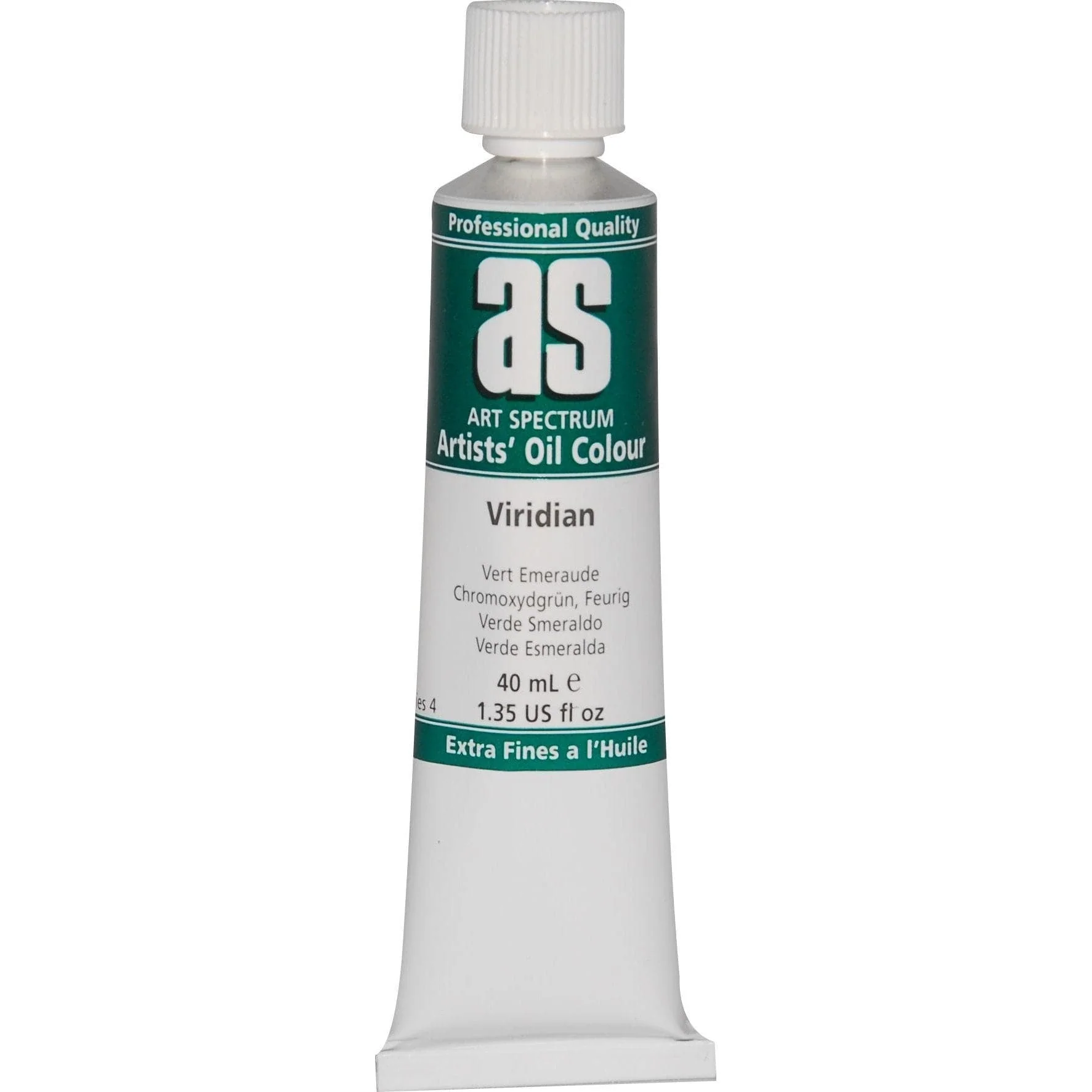 Art Spectrum Oil Paint 40mL Viridian  S4