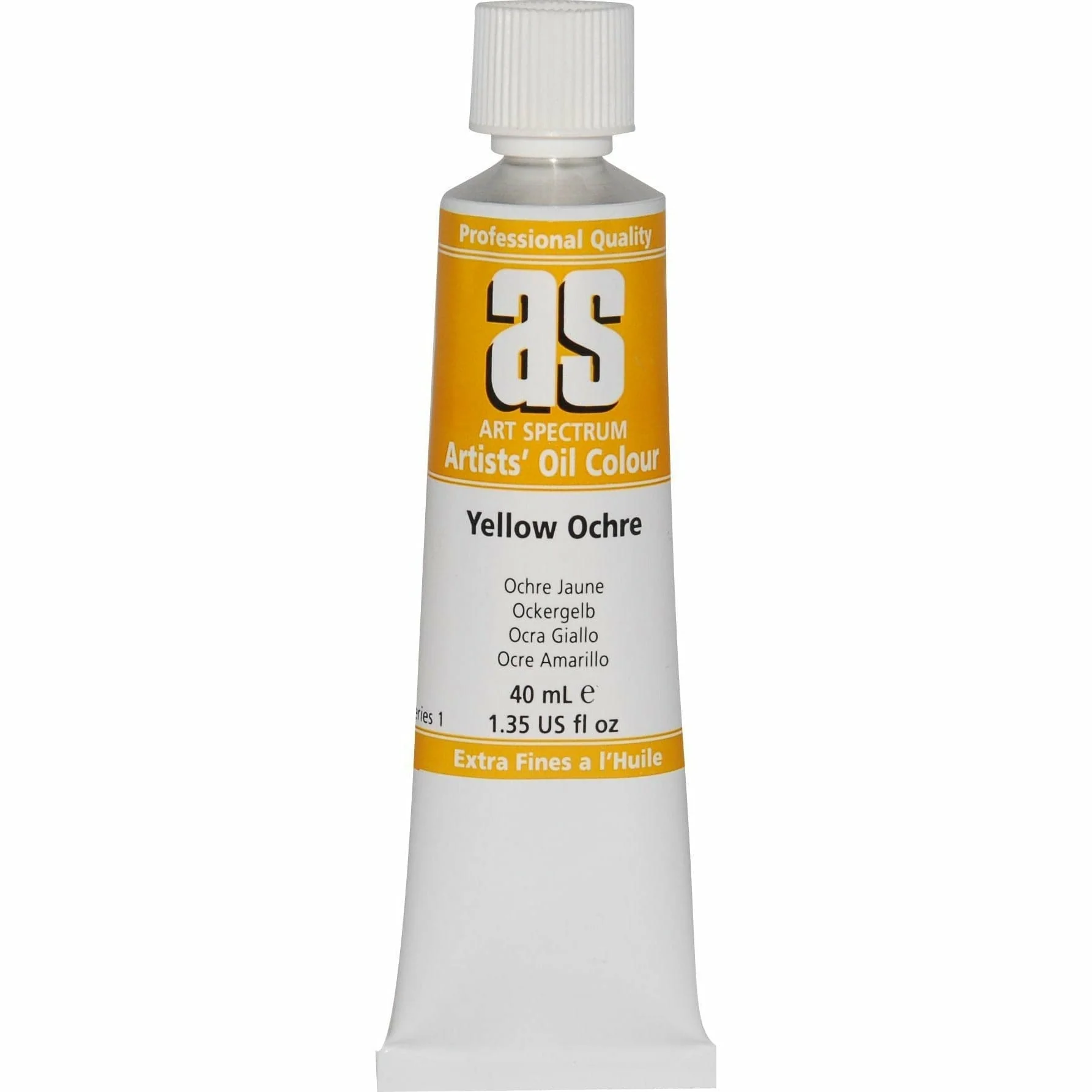 Art Spectrum Oil Paint 40mL Yellow Ochre S1