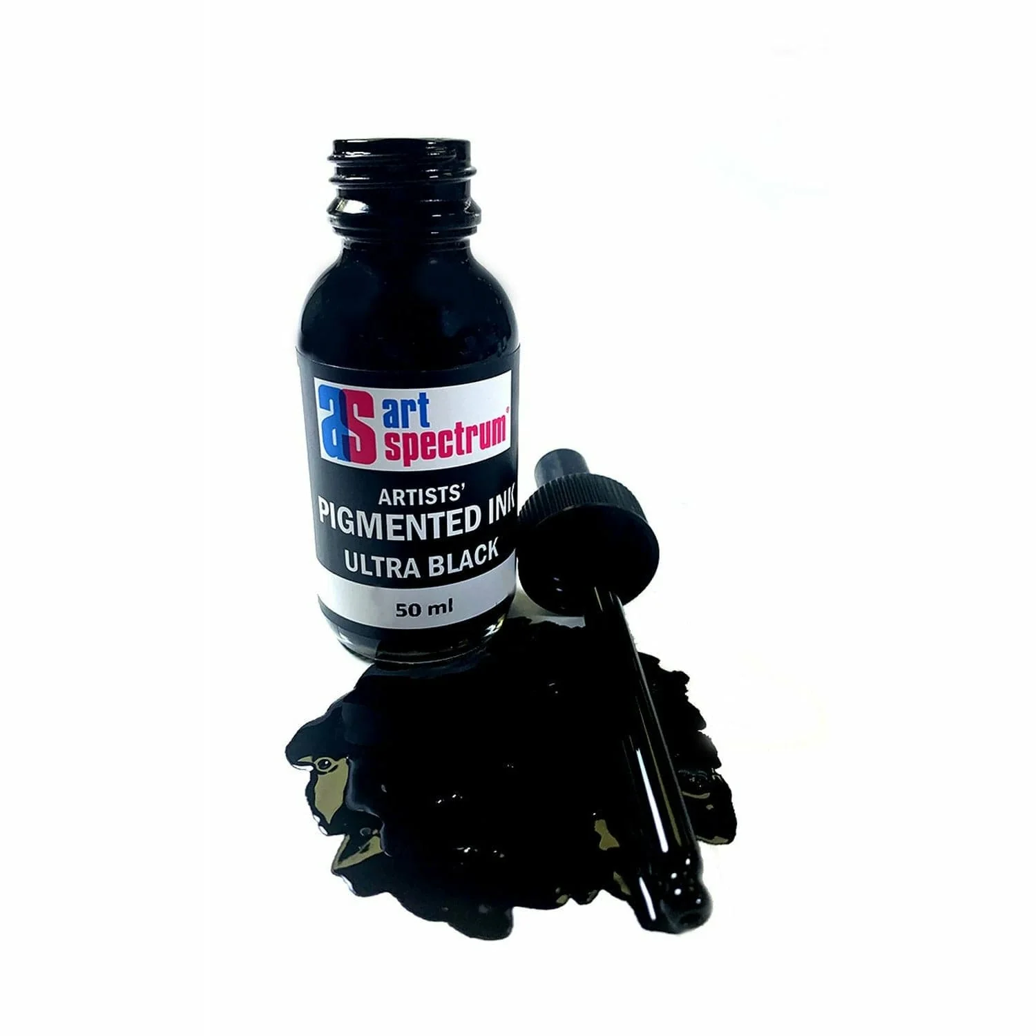 Art Spectrum Pigmented Ink 50mL Ultra Black