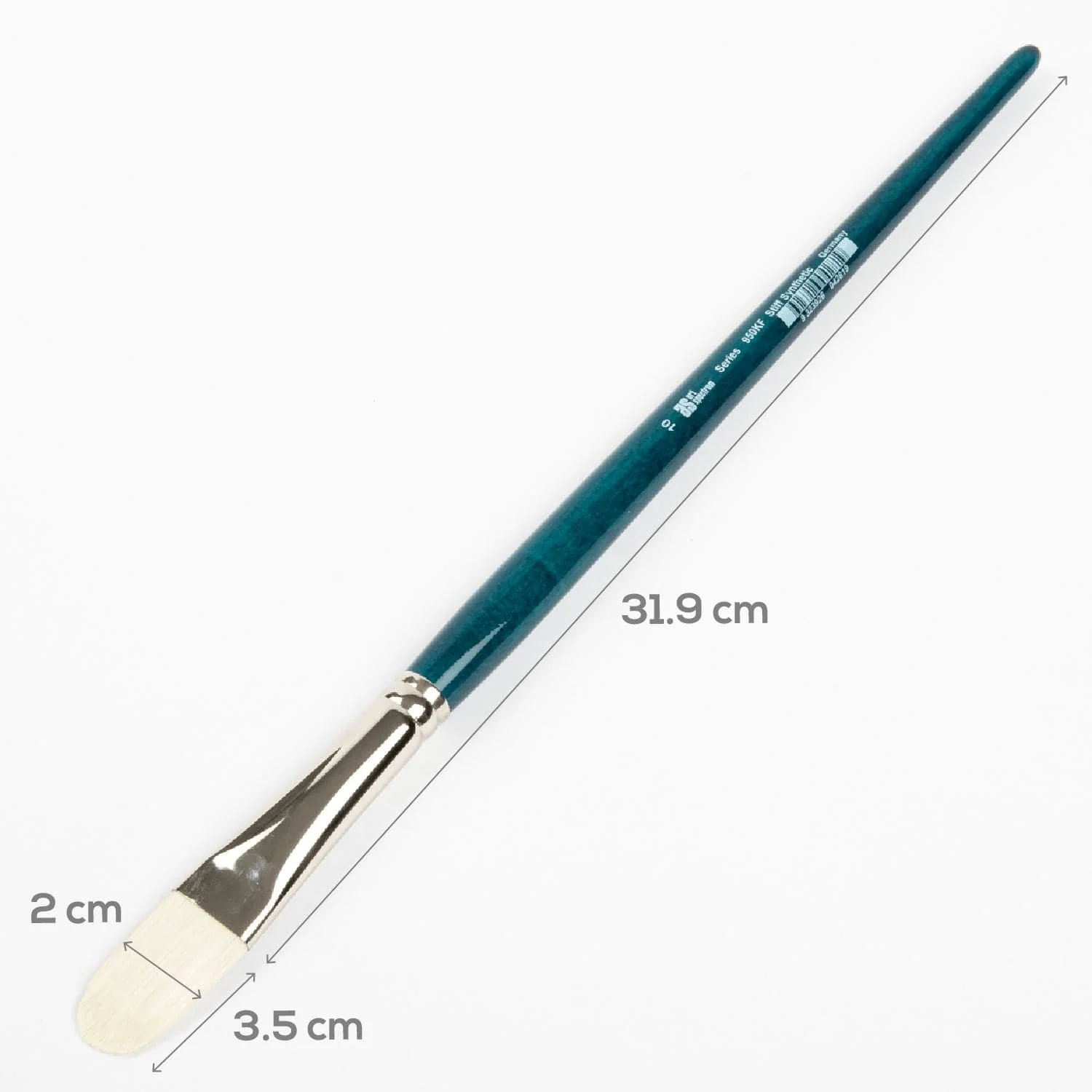 Art Spectrum Series 950 Stiff Synthetic Brush Filbert Size - 10 - Image 2
