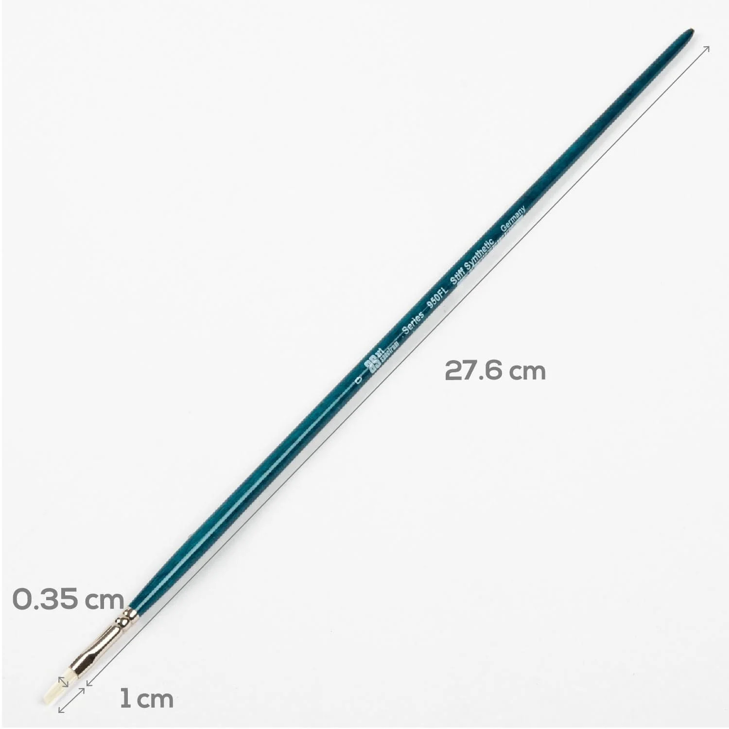 Art Spectrum Series 950 Stiff Synthetic Brush Flat Size - 0 - Image 2