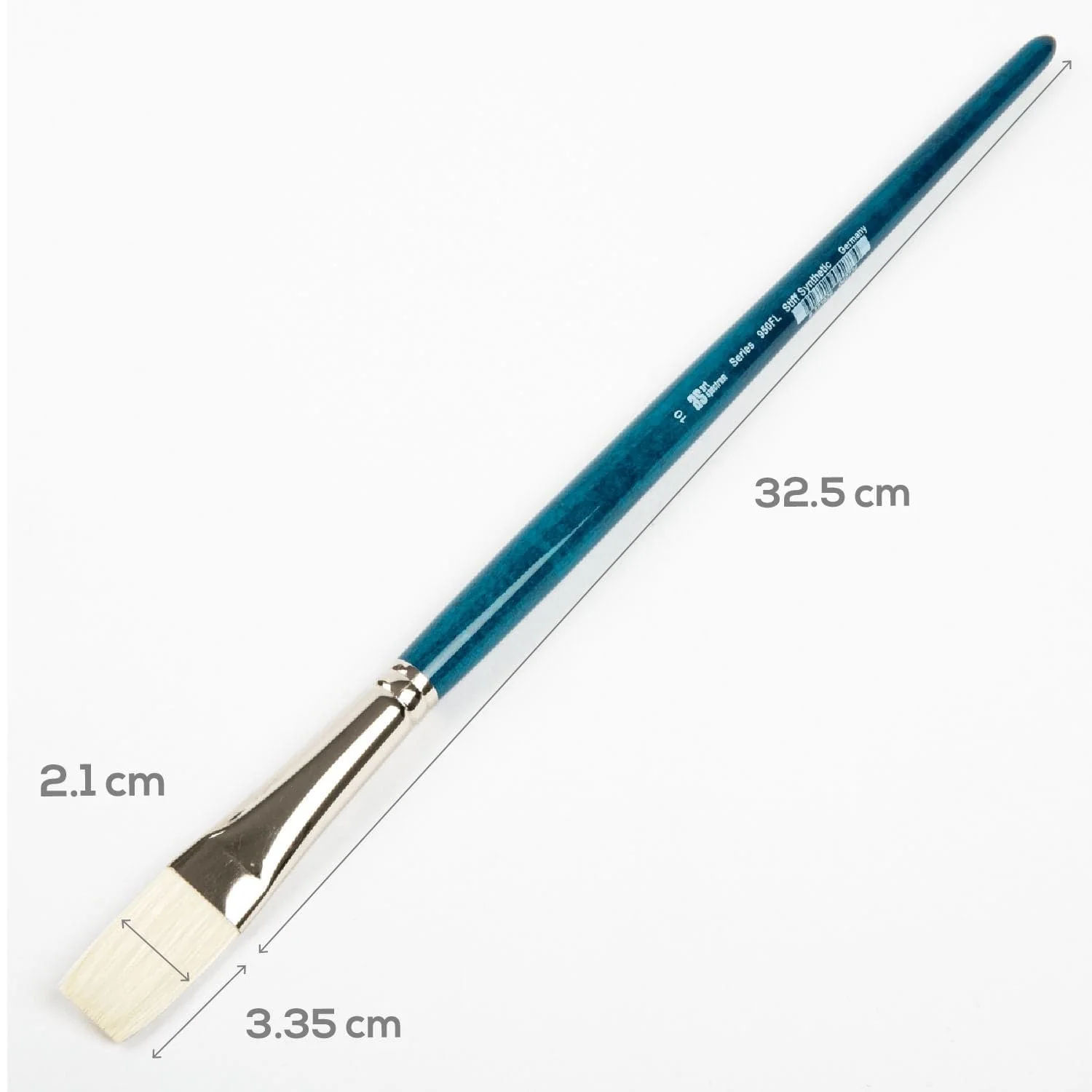 Art Spectrum Series 950 Stiff Synthetic Brush Flat Size - 10 - Image 2