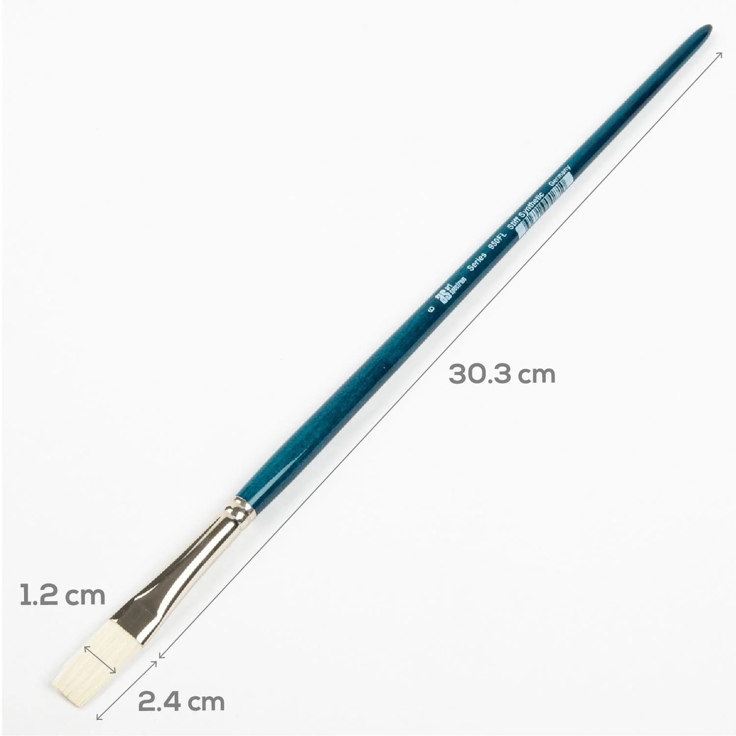 Art Spectrum Series 950 Stiff Synthetic Brush Flat Size - 6 - Image 2