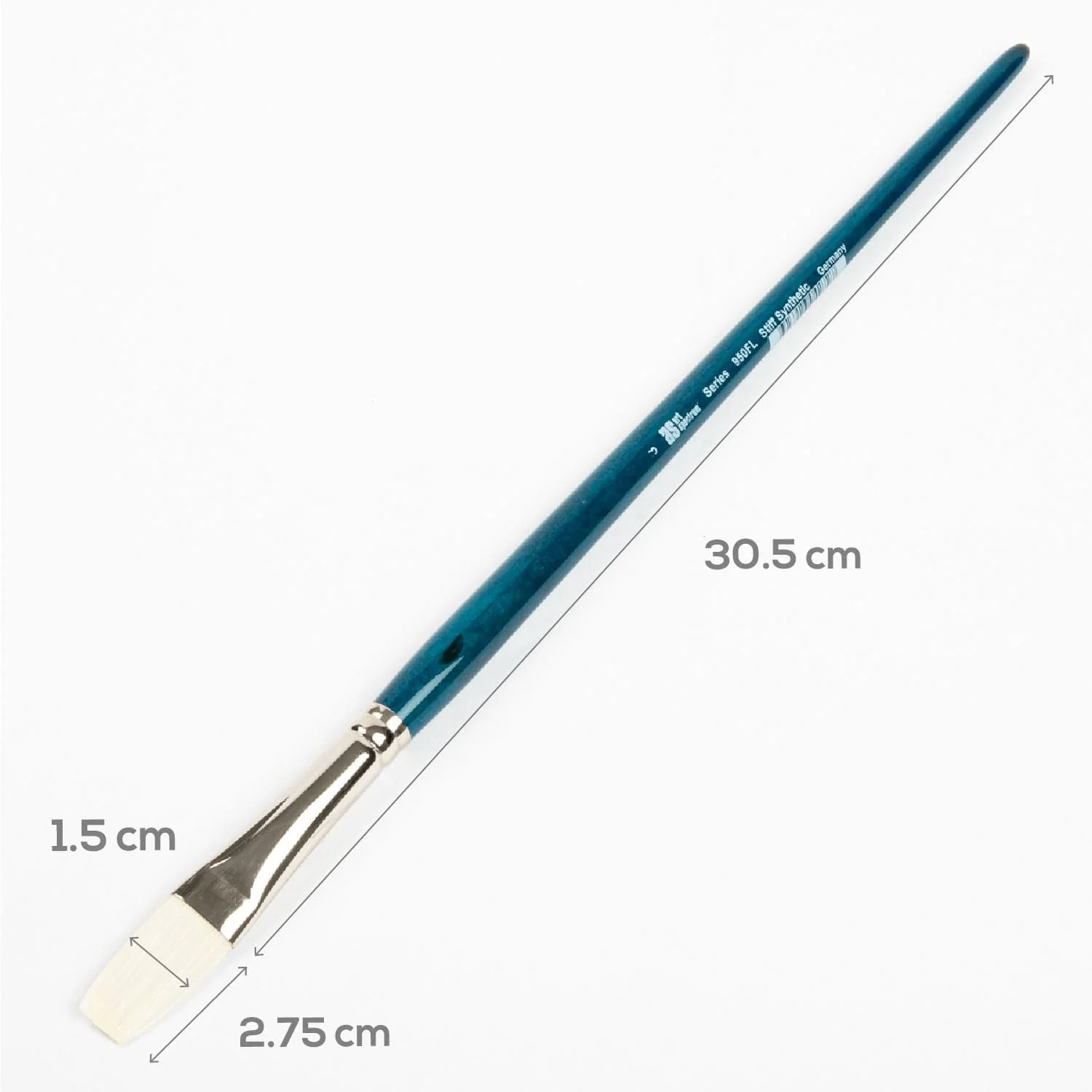 Art Spectrum Series 950 Stiff Synthetic Brush Flat Size - 8 - Image 2