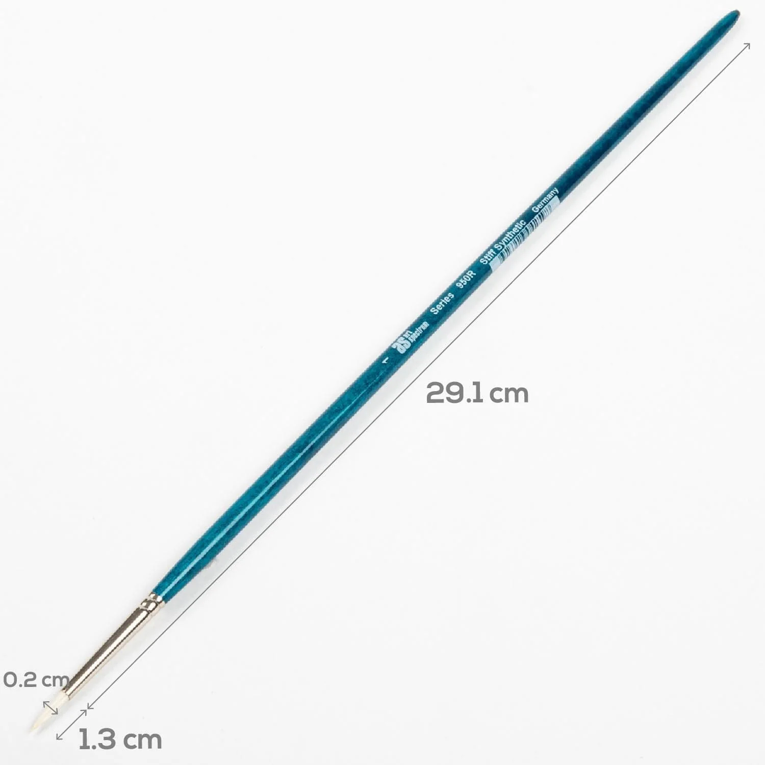Art Spectrum Series 950 Stiff Synthetic Brush Round Size - 1 - Image 2
