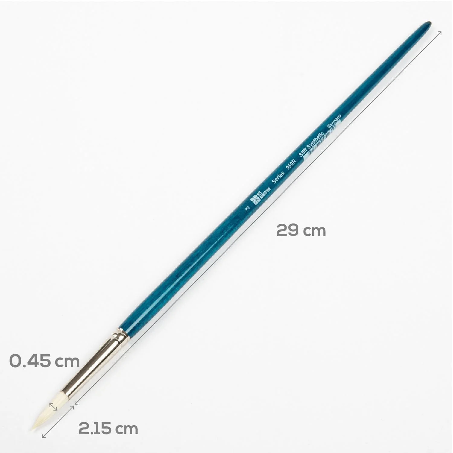 Art Spectrum Series 950 Stiff Synthetic Brush Round Size - 3 - Image 2
