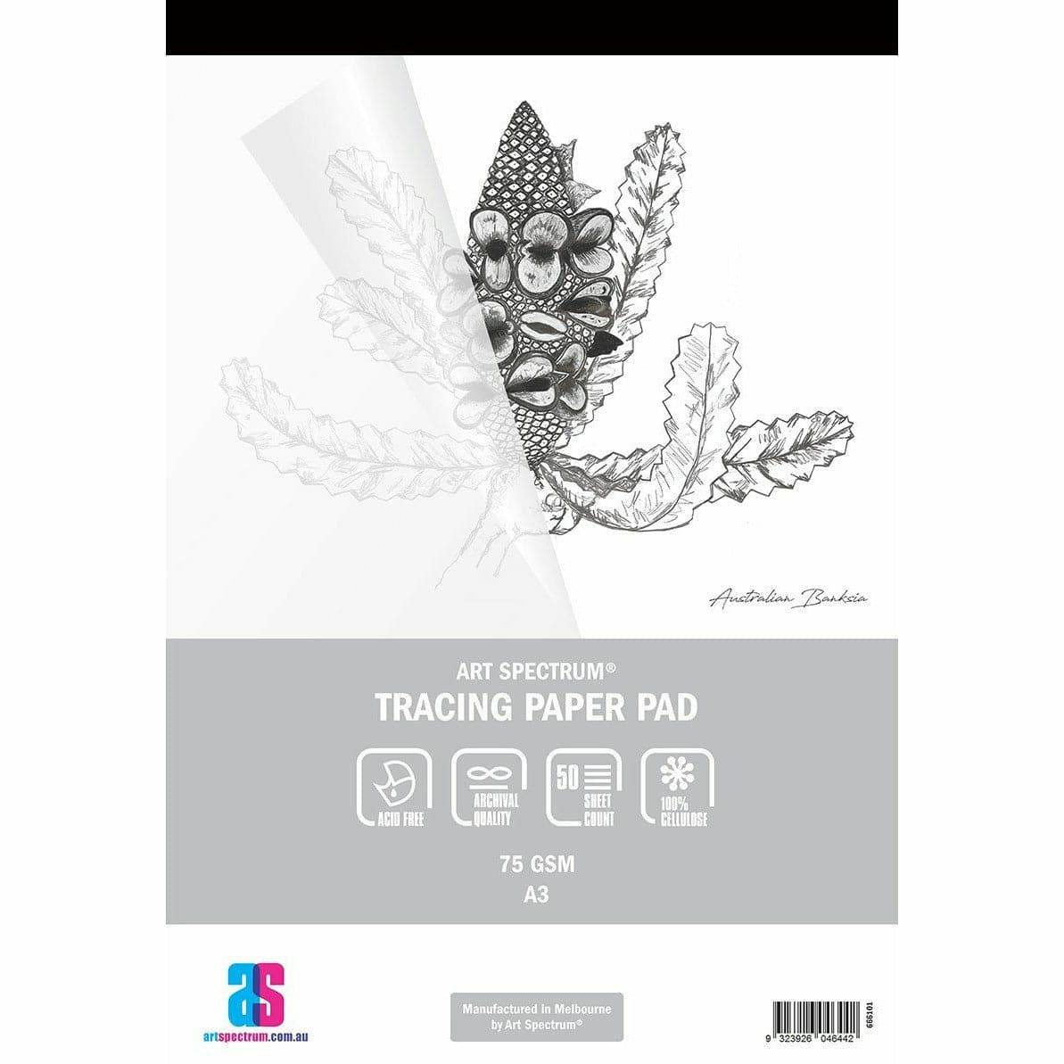 Art Spectrum Tracing Pad A3 75GSM - 50 Sheets