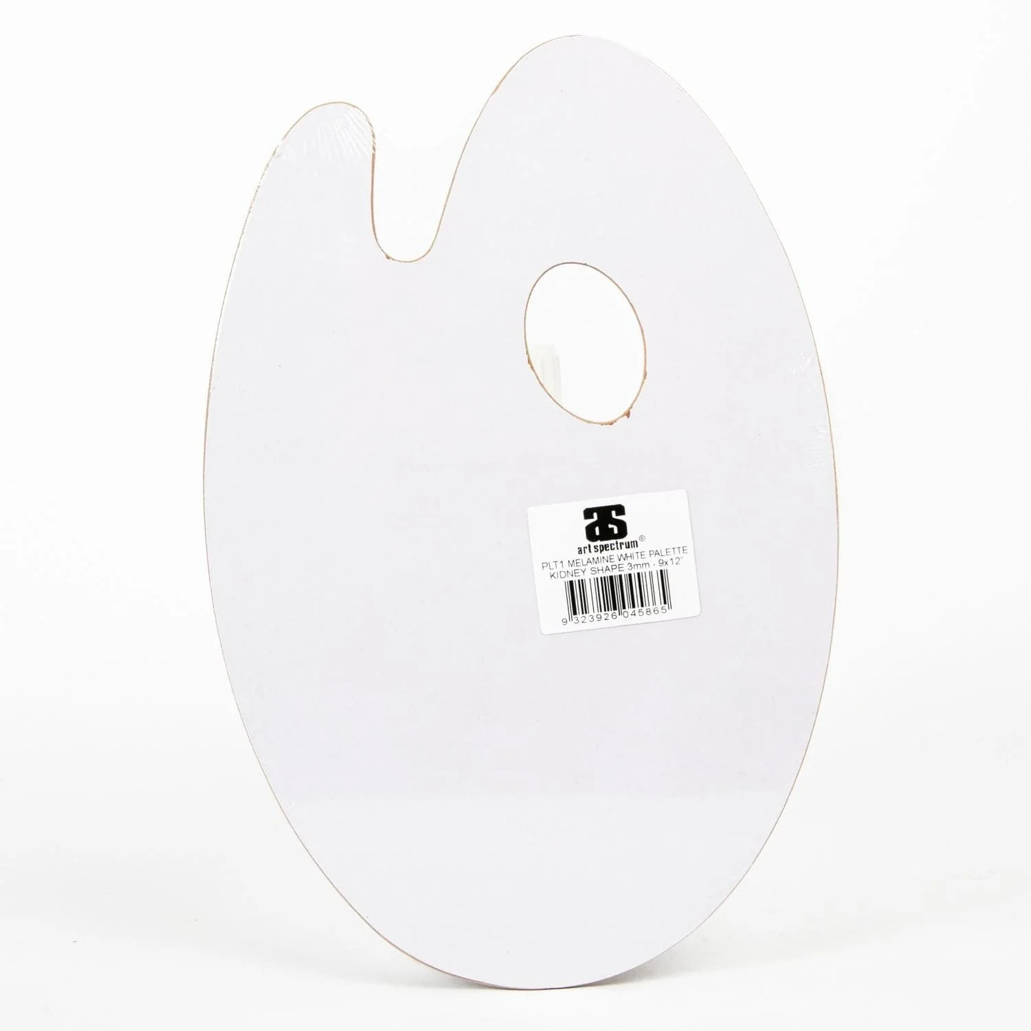 Art Spectrum  White Melamine (Kidney Shape) Palette  3Mm - 23X30cm - Image 2