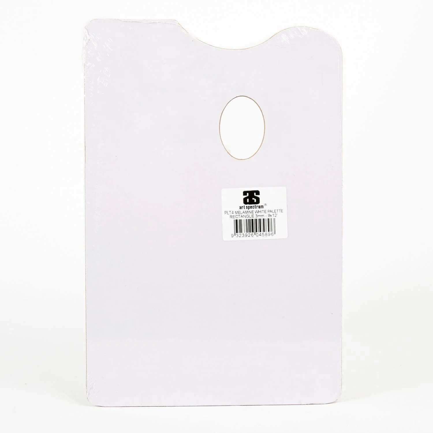 Art Spectrum White Melamine (Rectangle Shape) Palette 3Mm - 23X30cm