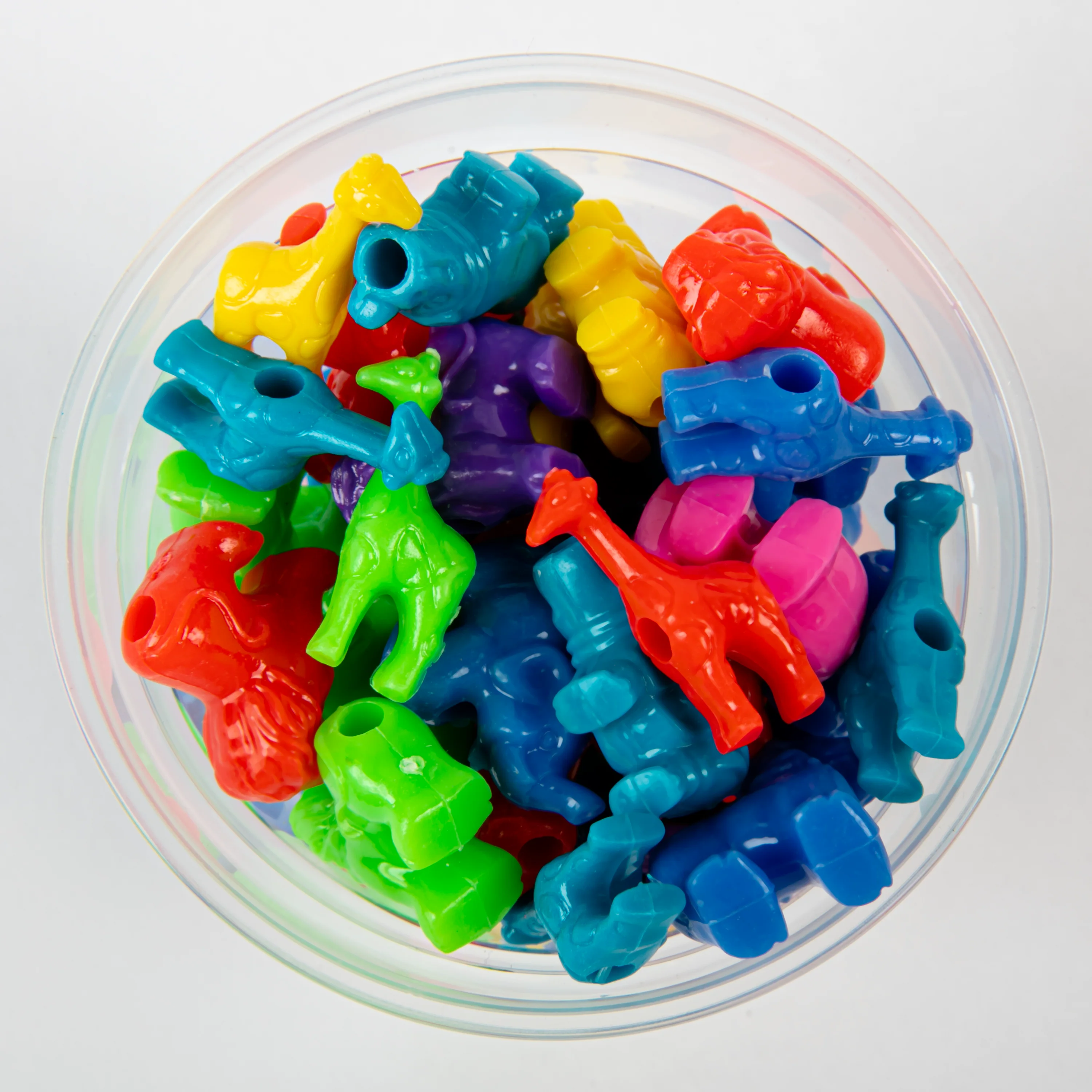 Art Star Assorted Colour and Design Safari Animal Beads 90g Pack - Image 3
