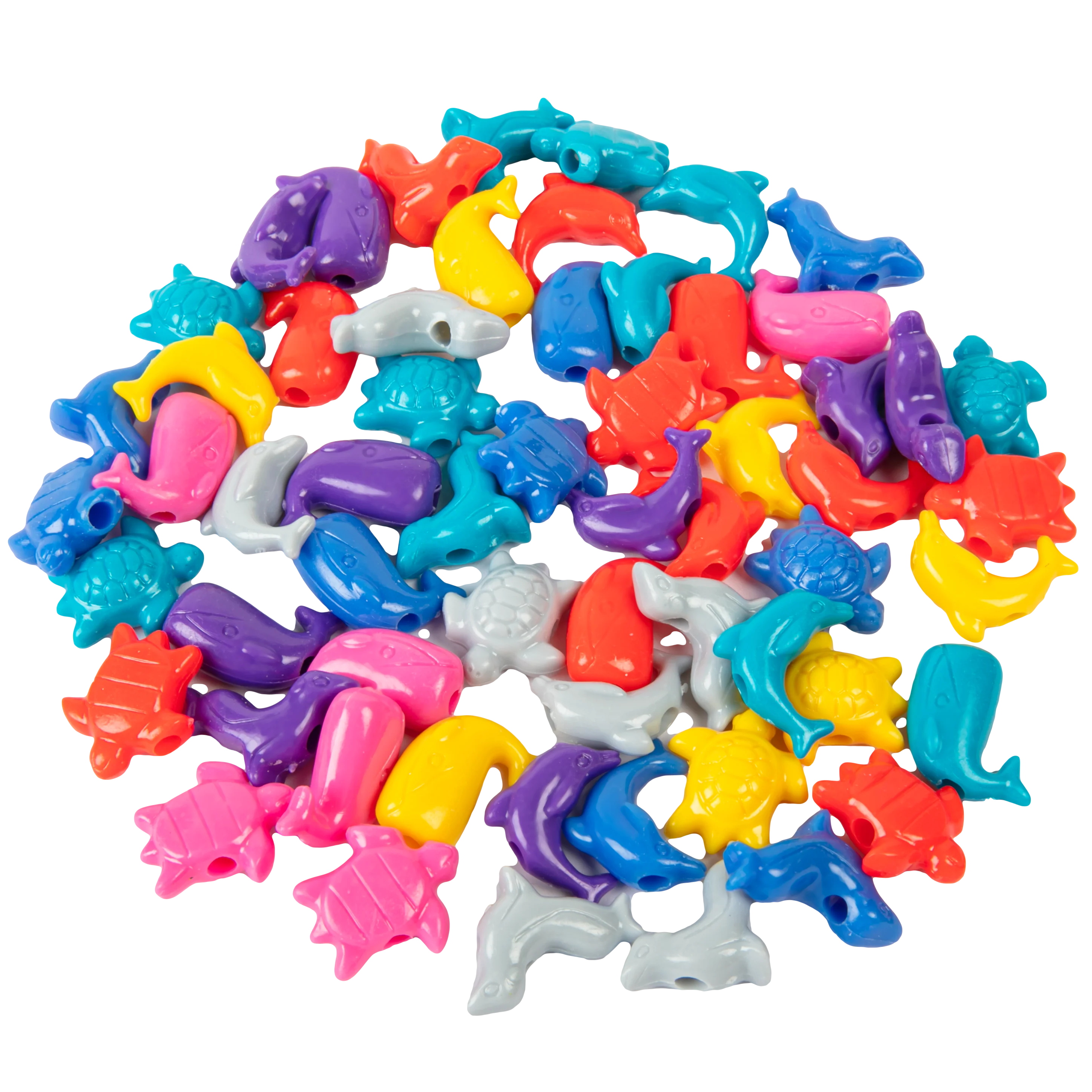 Art Star Assorted Colour and Design Sea Life Beads 90g Pack - Image 4