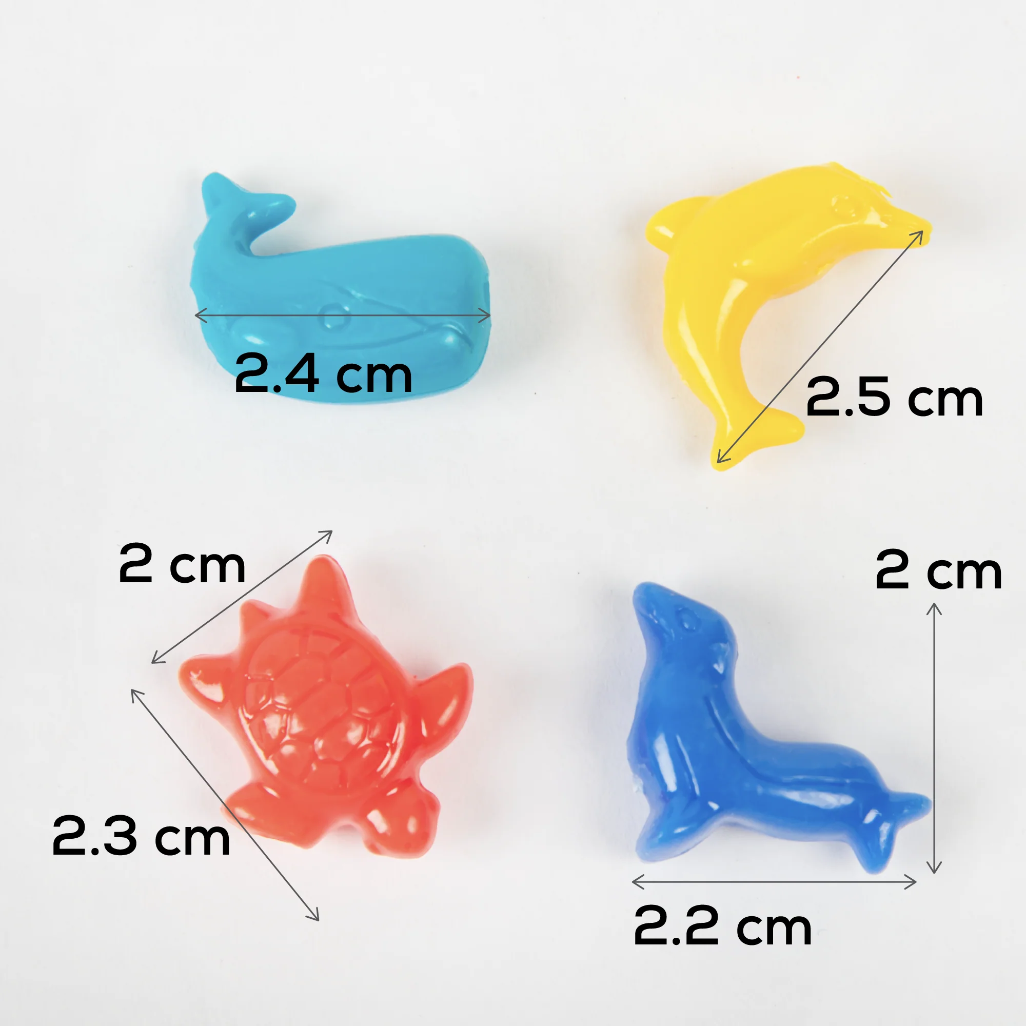 Art Star Assorted Colour and Design Sea Life Beads 90g Pack - Image 6