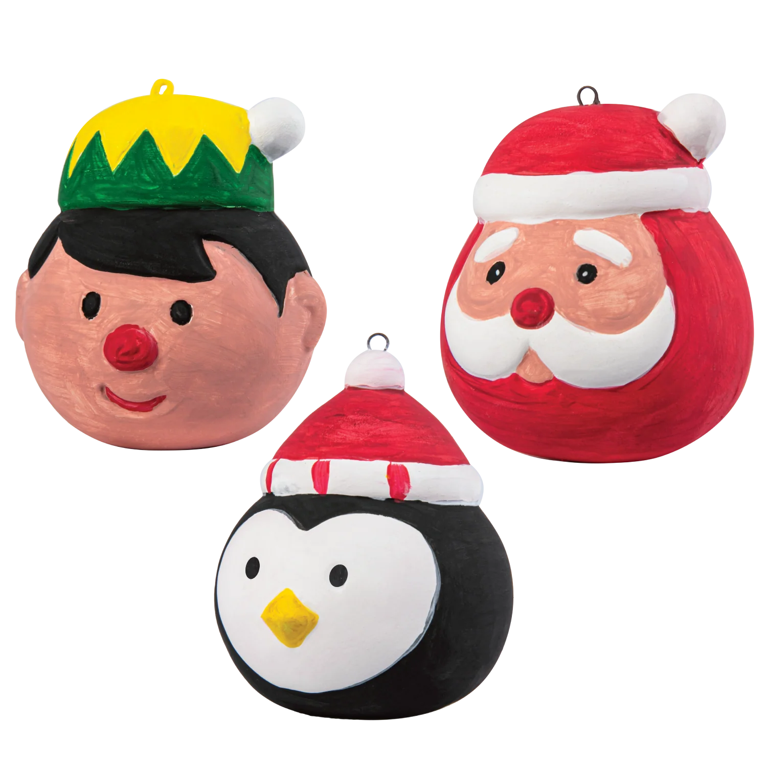 Art Star Christmas Paint Your Own Ceramic Character Ornament Kit - Image 3