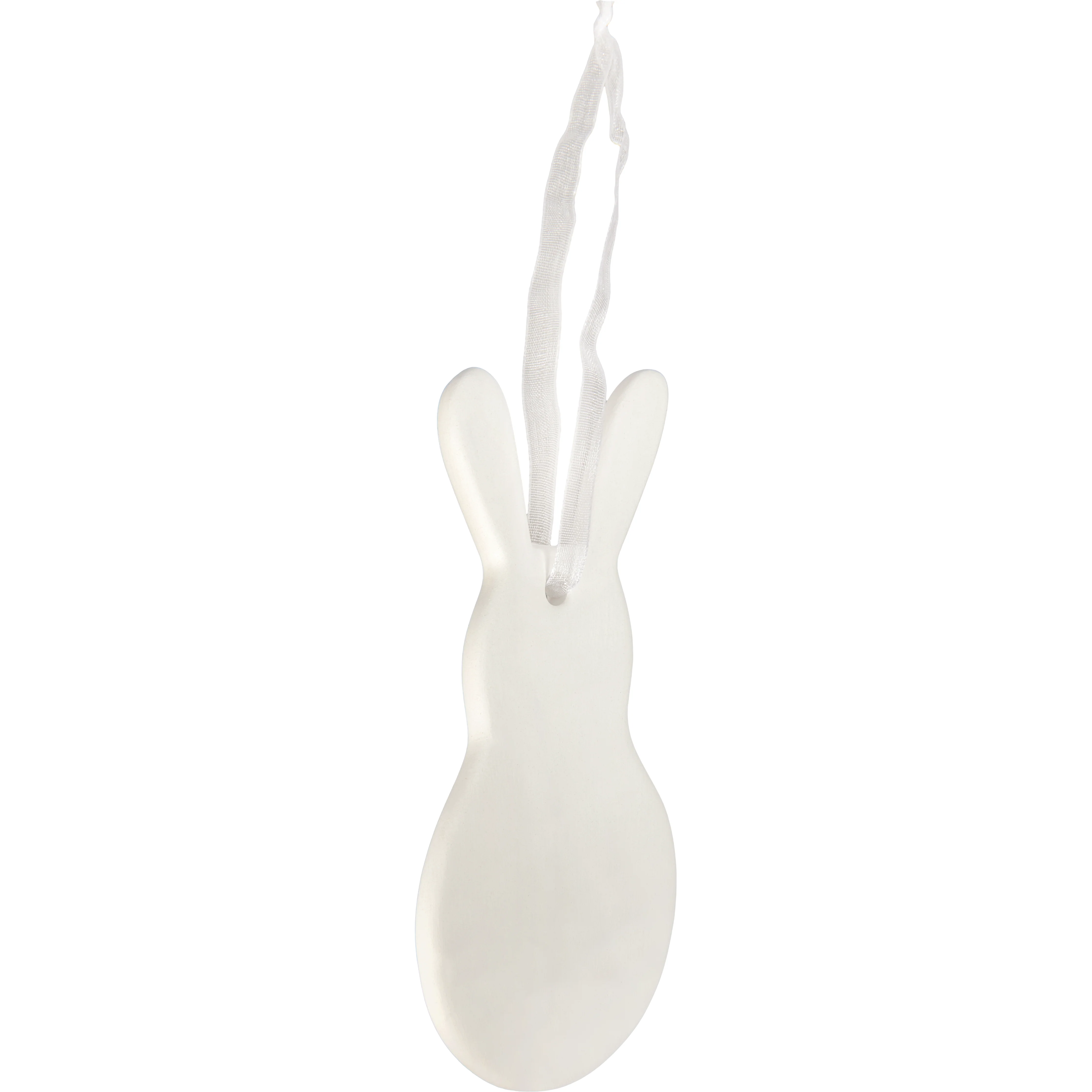 Art Star Easter Hanging Ceramic Bunny Blank 6.1x12.5cm - Image 3