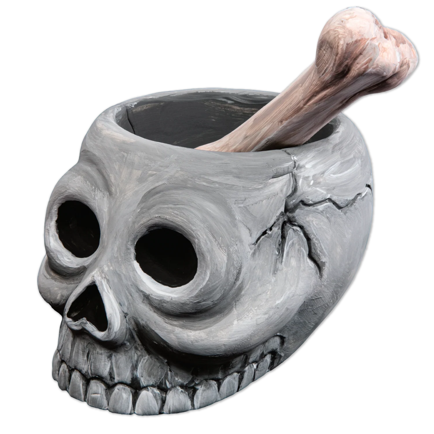 Art Star Halloween Paint Your Own Ceramic Skull and Bone Cruicible (11.1 x 13.5 x 9.2cm) - Image 4