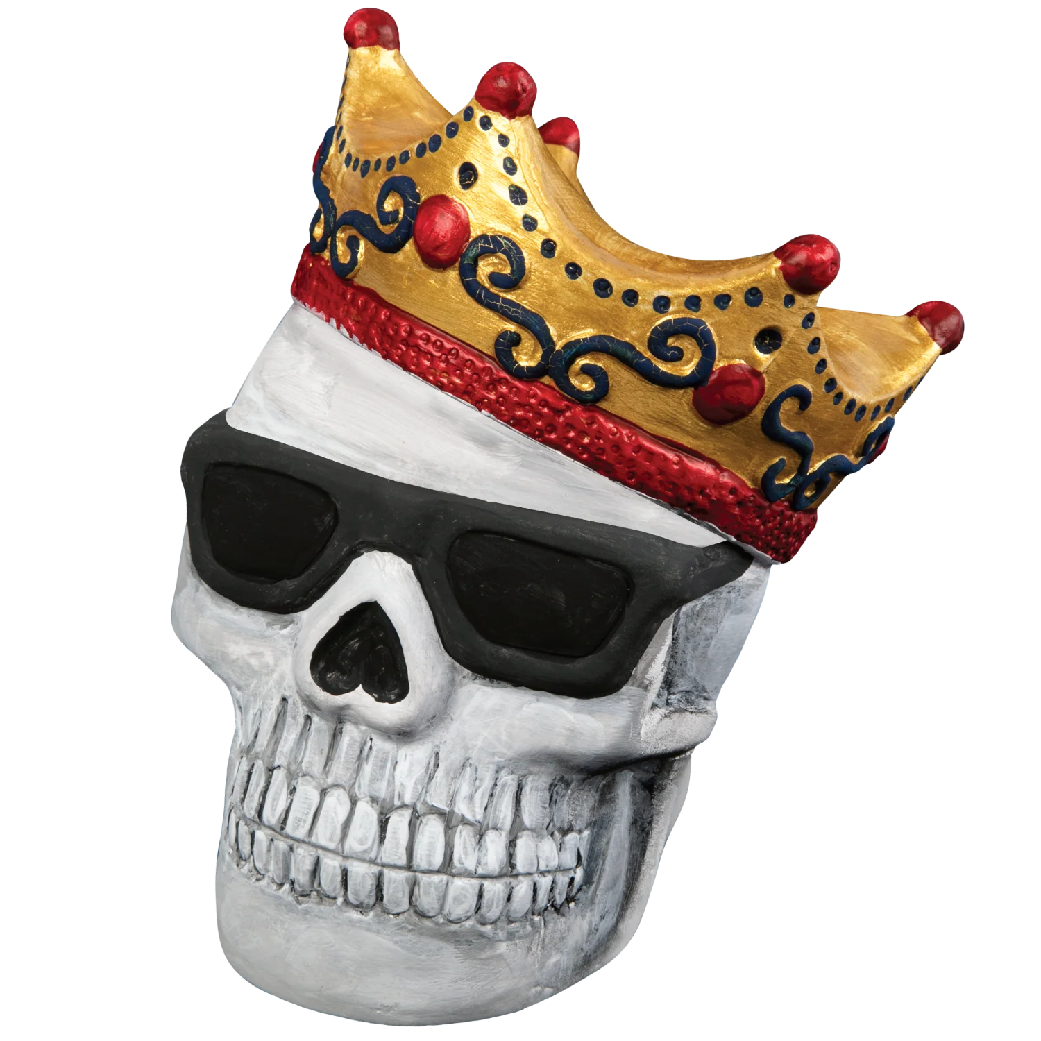 Art Star Halloween Paint Your Own Ceramic Skull with Crown Decoration (15.2 x 11.2 x 12.1cm) - Image 3