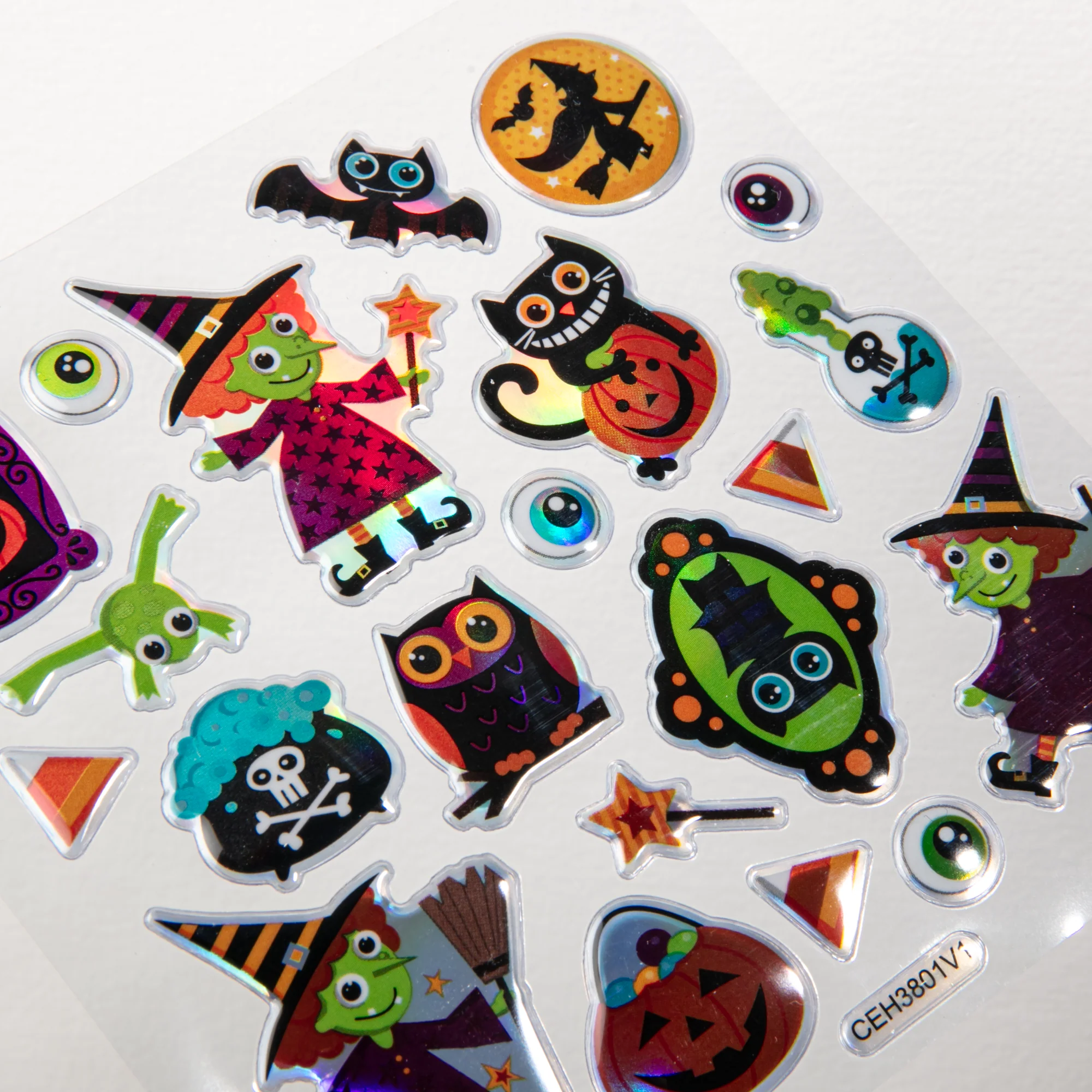 Art Star Halloween Witches and Friends Sticker Pack 180 x 105mm Contains 40 Stickers - Image 2