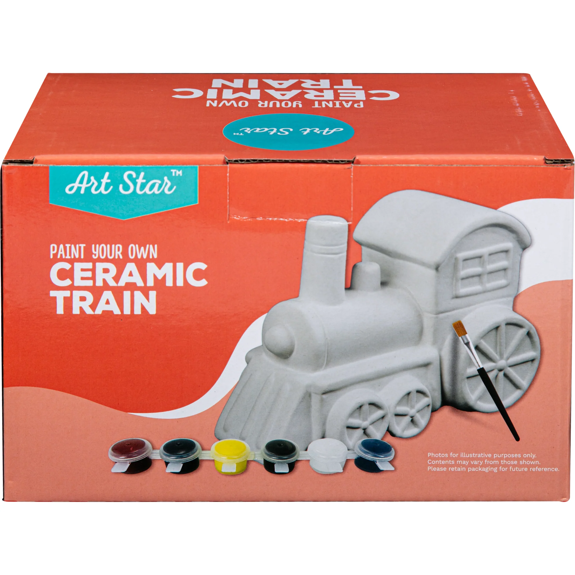 Art Star Paint Your Own Ceramic Train - Image 6