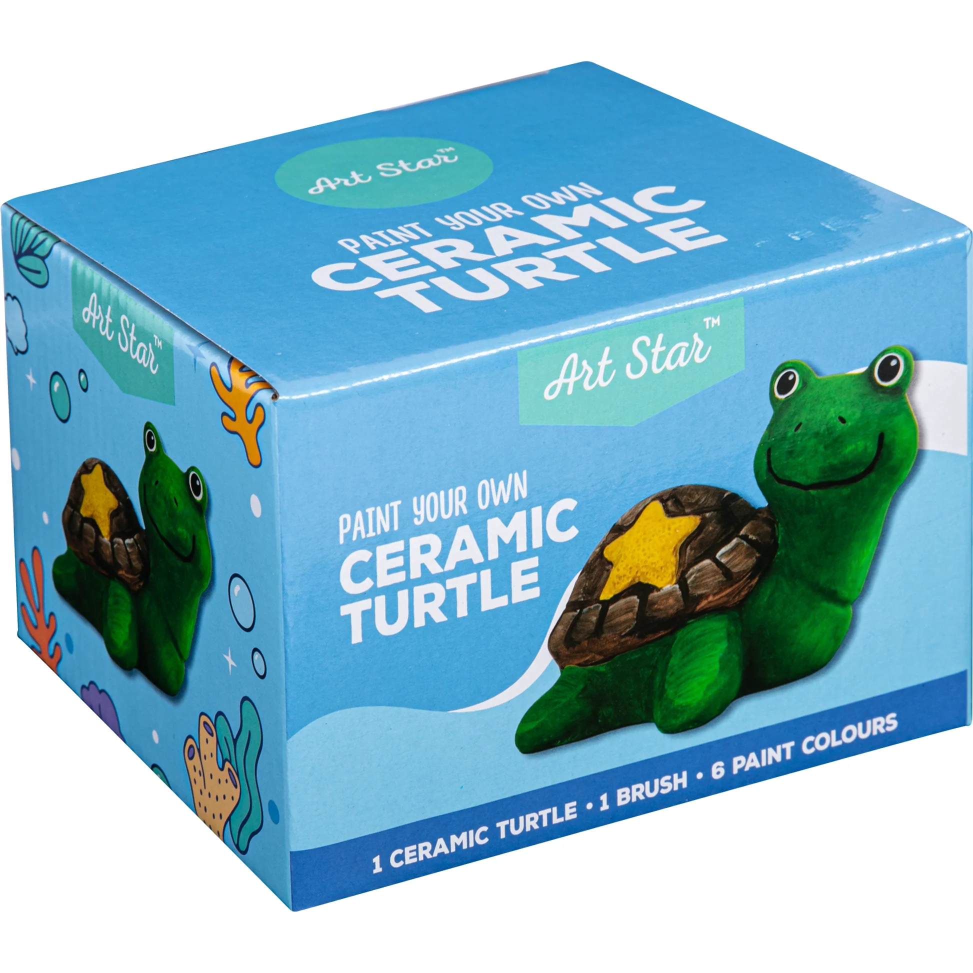 Art Star Paint Your Own Ceramic Turtle - Image 4