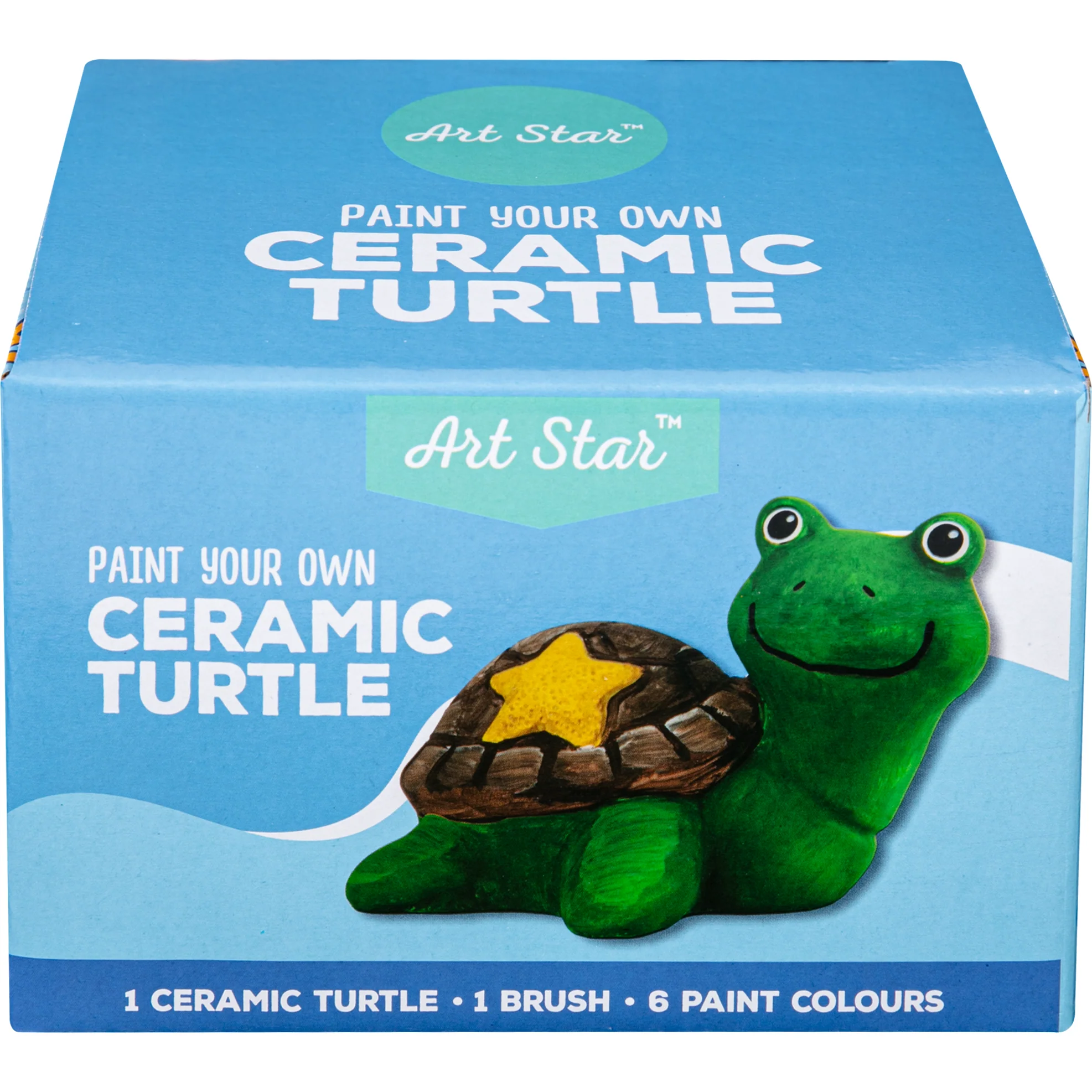 Art Star Paint Your Own Ceramic Turtle - Image 5