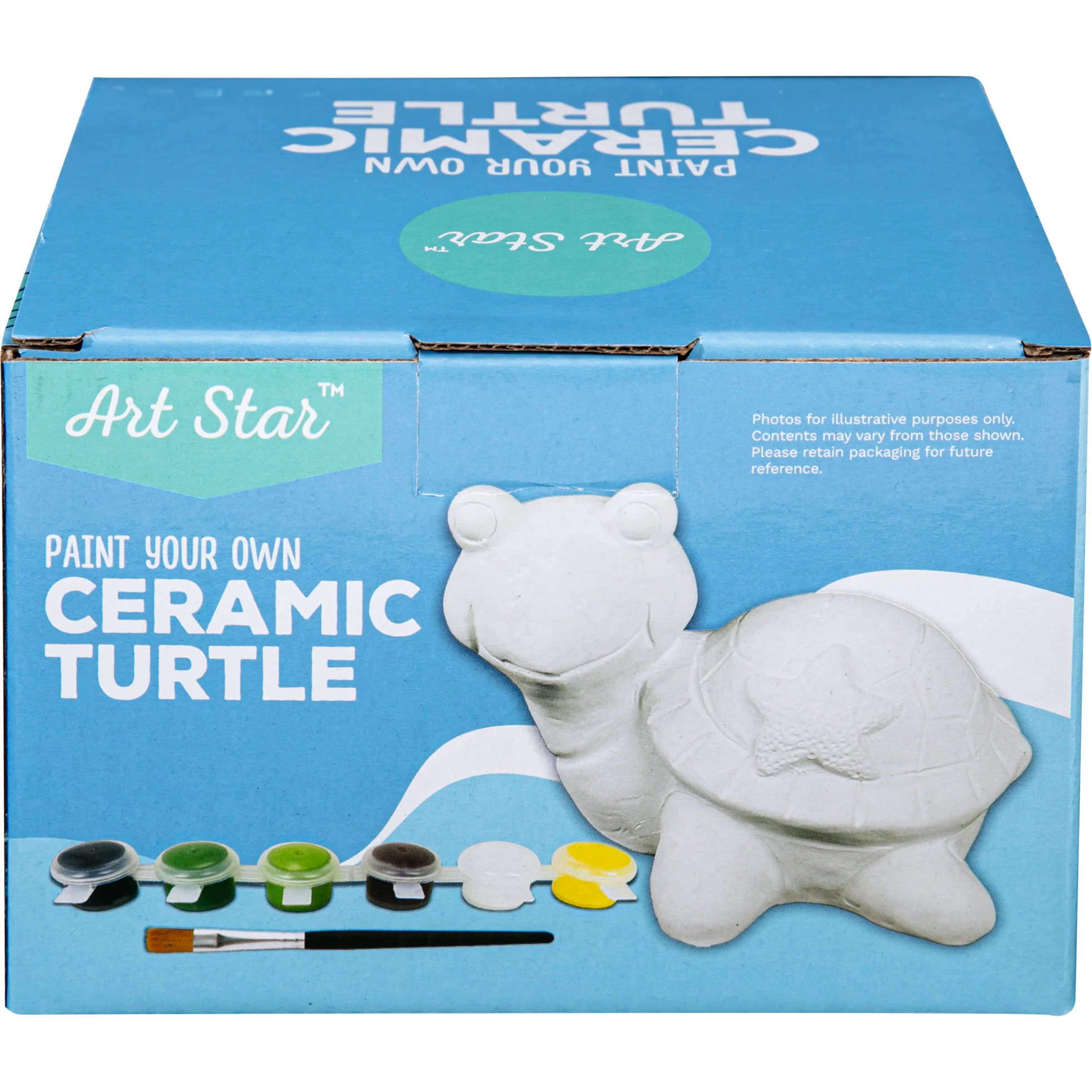 Art Star Paint Your Own Ceramic Turtle - Image 6