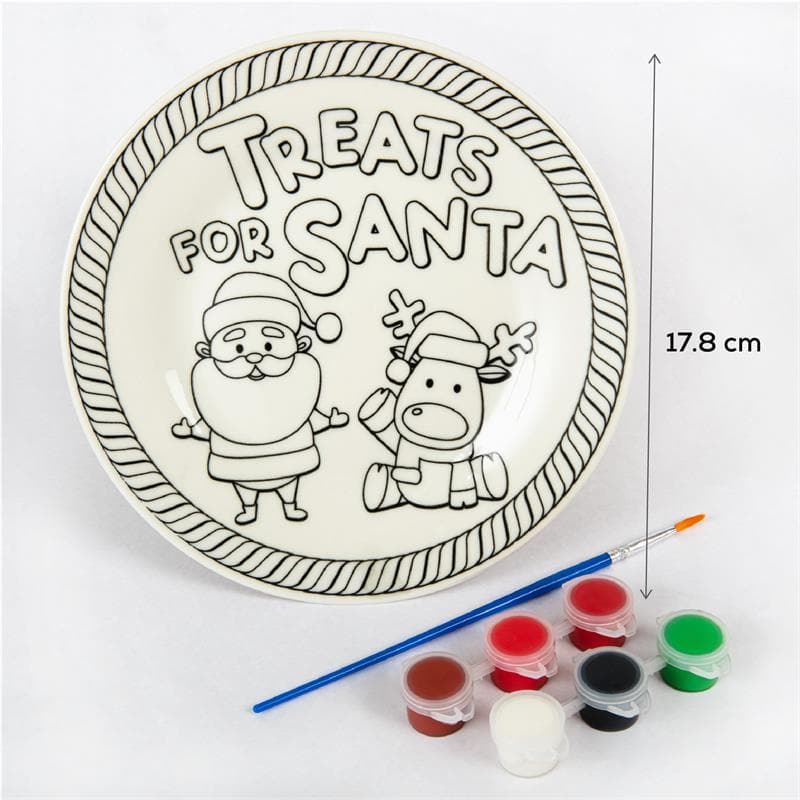 Art Star Christmas Treats for Santa Plate Kit - Image 3