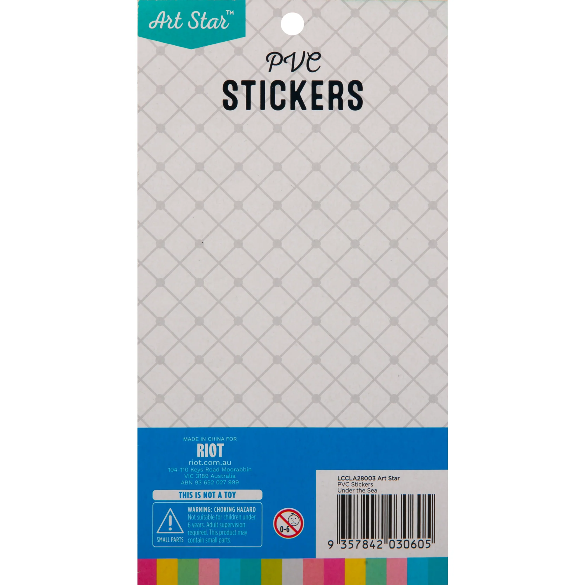 Art Star PVC Stickers Under the Sea (21 Stickers) - Image 3
