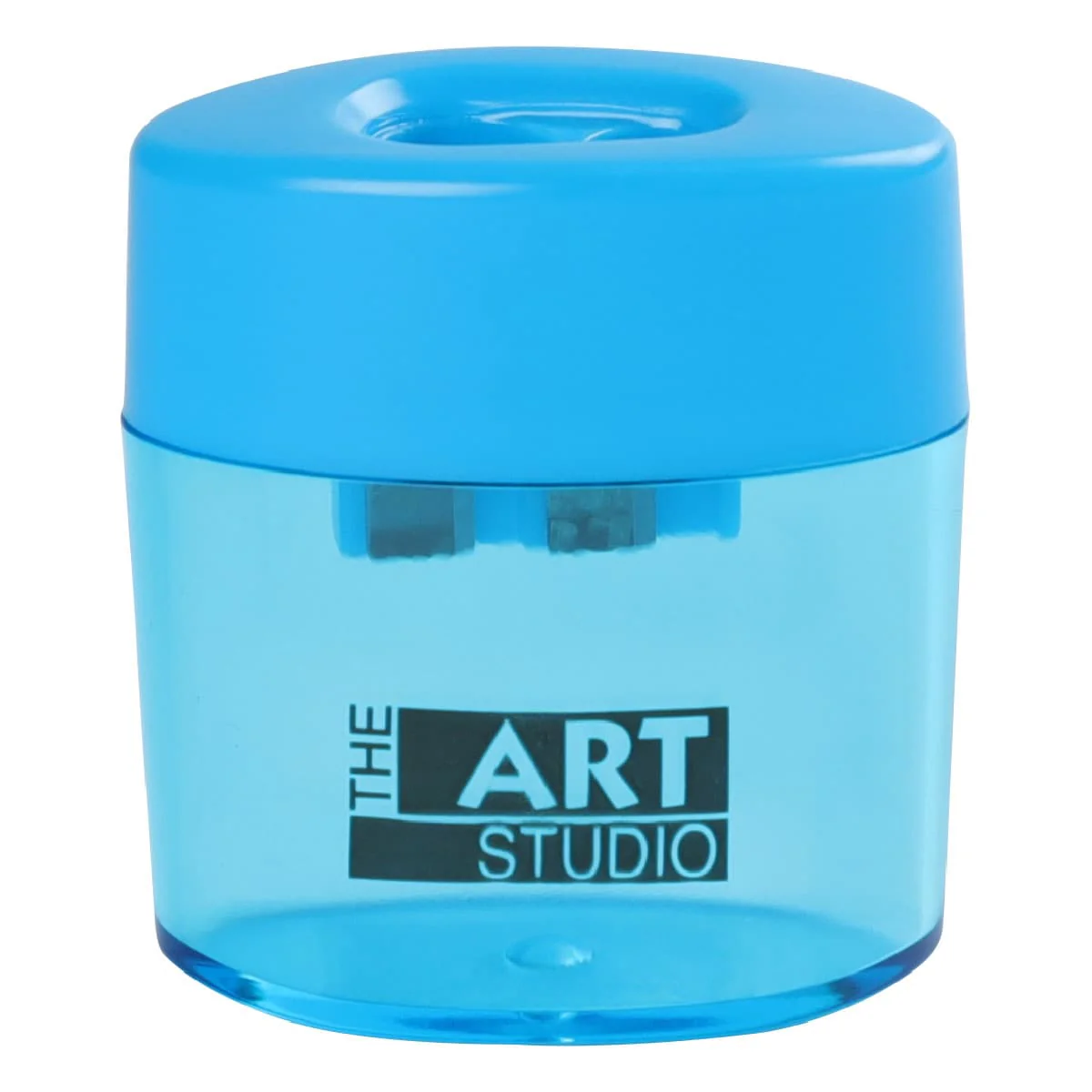 The Art Studio 2 Hole Oval Pencil Sharpener With Catcher - Image 5