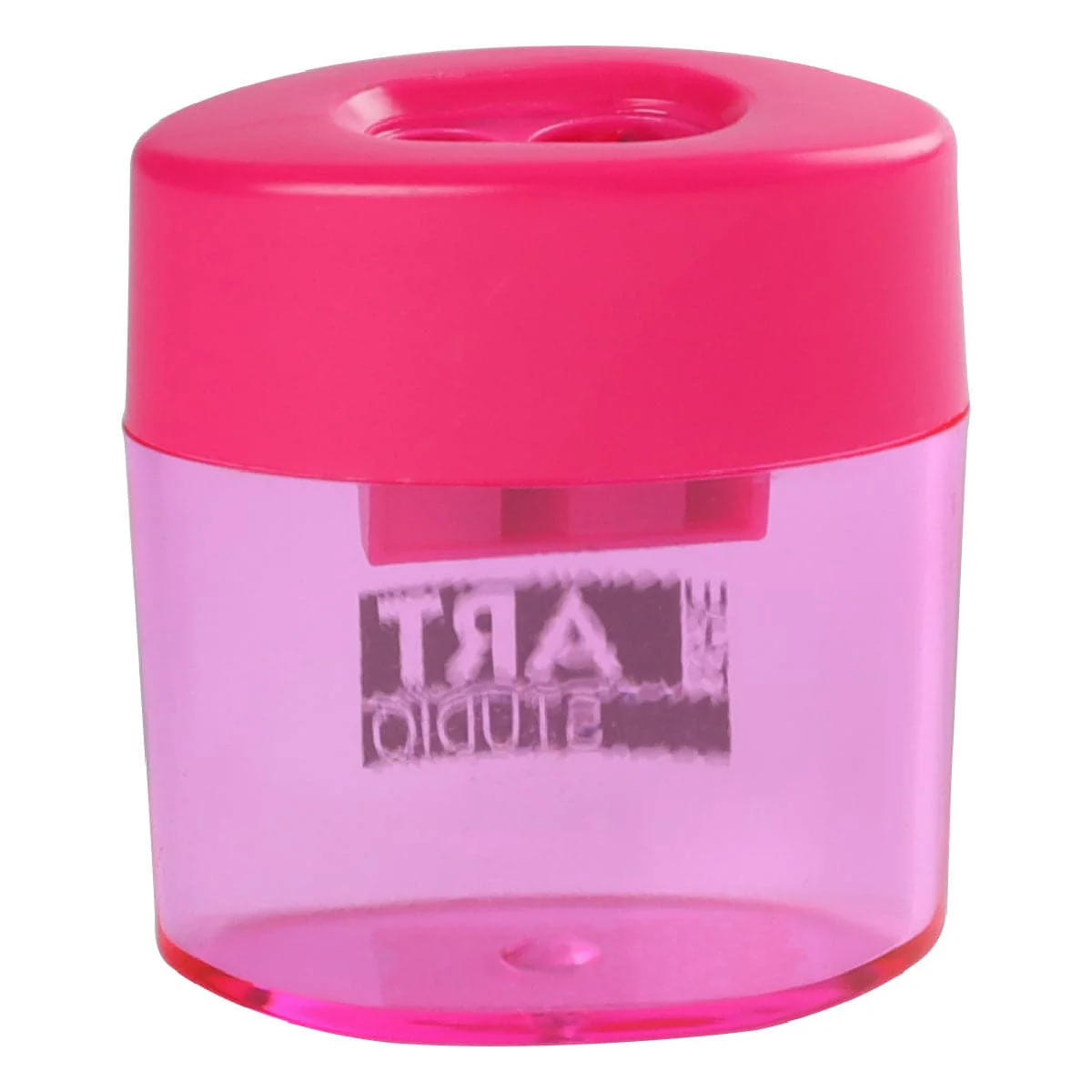 The Art Studio 2 Hole Oval Pencil Sharpener With Catcher - Image 7