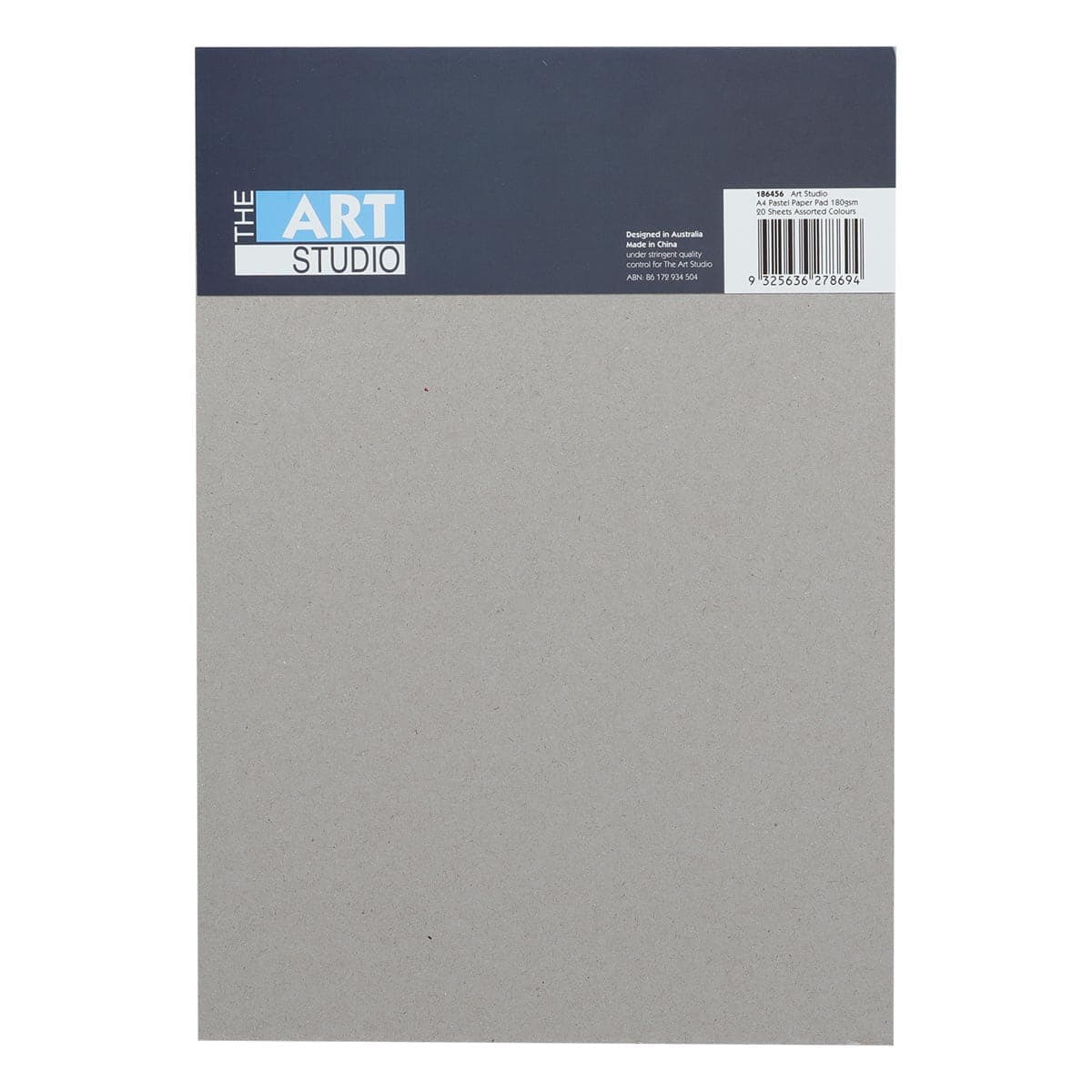 The Art Studio A4 180gsm Pastel Paper Pad Assorted Colours 20 Sheets - Image 3