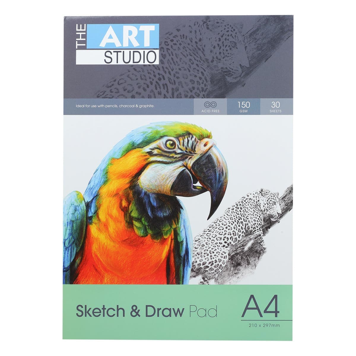 The Art Studio Sketch & Draw 150gsm A4  30 Sheets