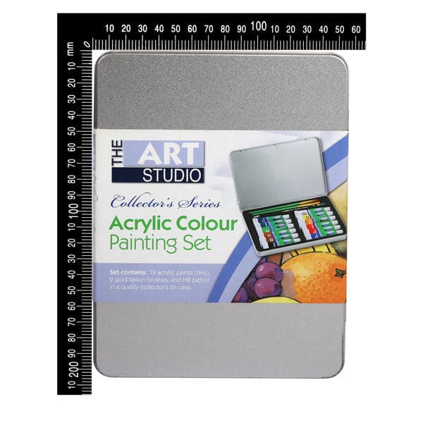 The Art Studio Collector's Series Acrylic Painting Tin Set - Image 2
