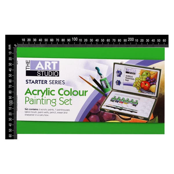 The Art Studio Acrylic Colour Painting Set Starter Series - Image 6