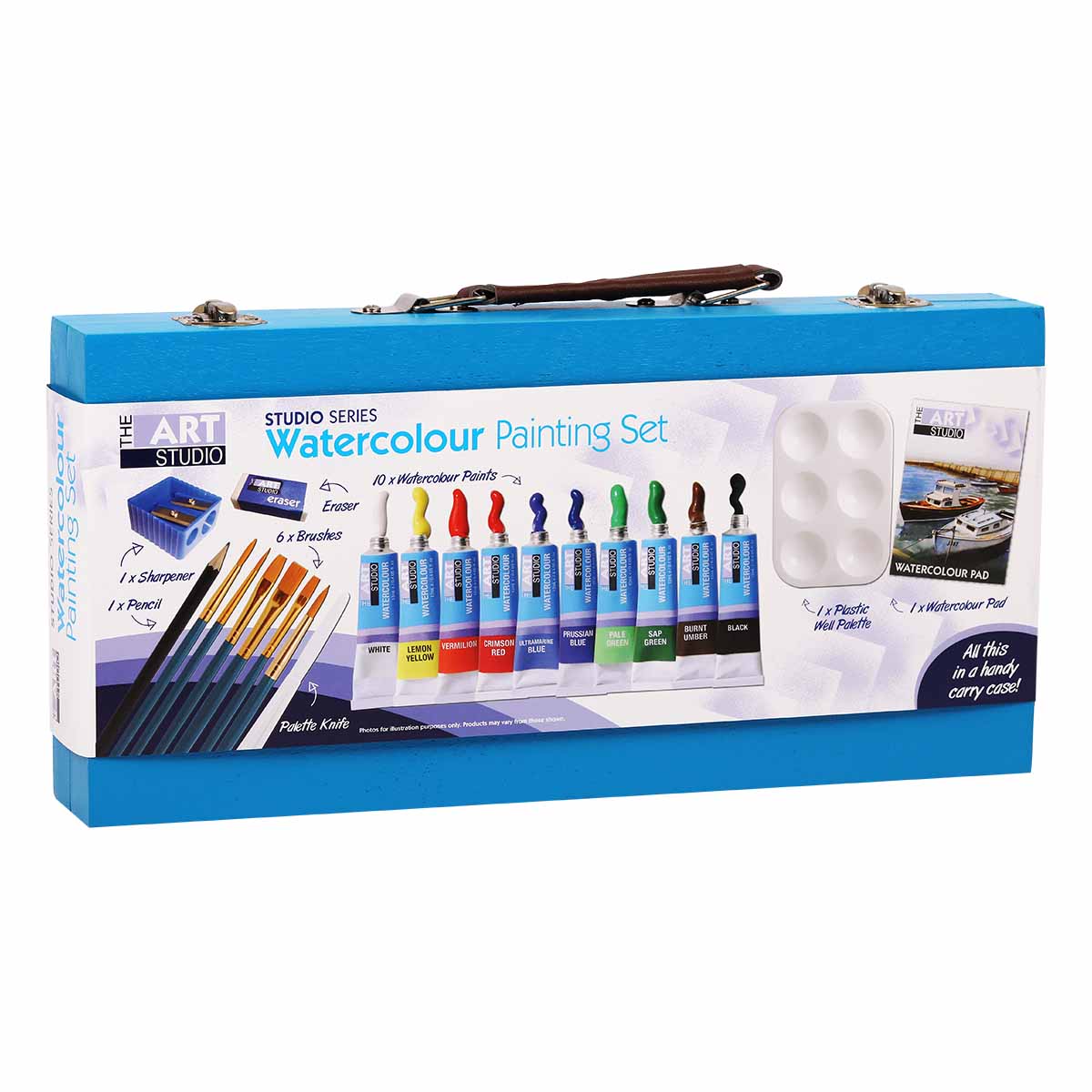 The Art Studio Watercolour Painting Set Studio Series - Image 5