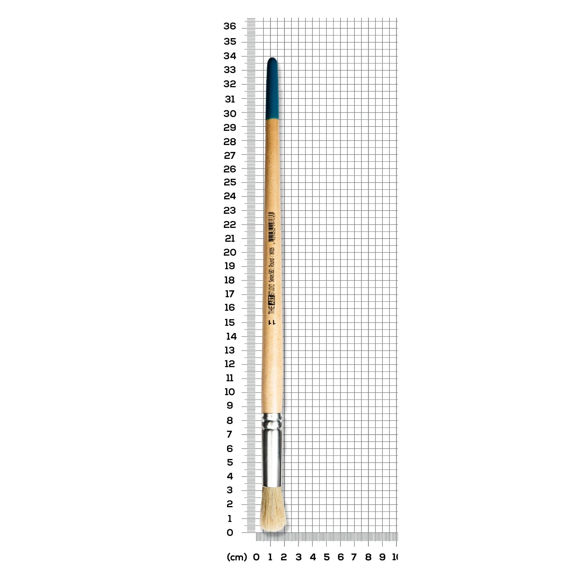 The Art Studio Bristle Brush Series 582 Round Size 11 - Image 4