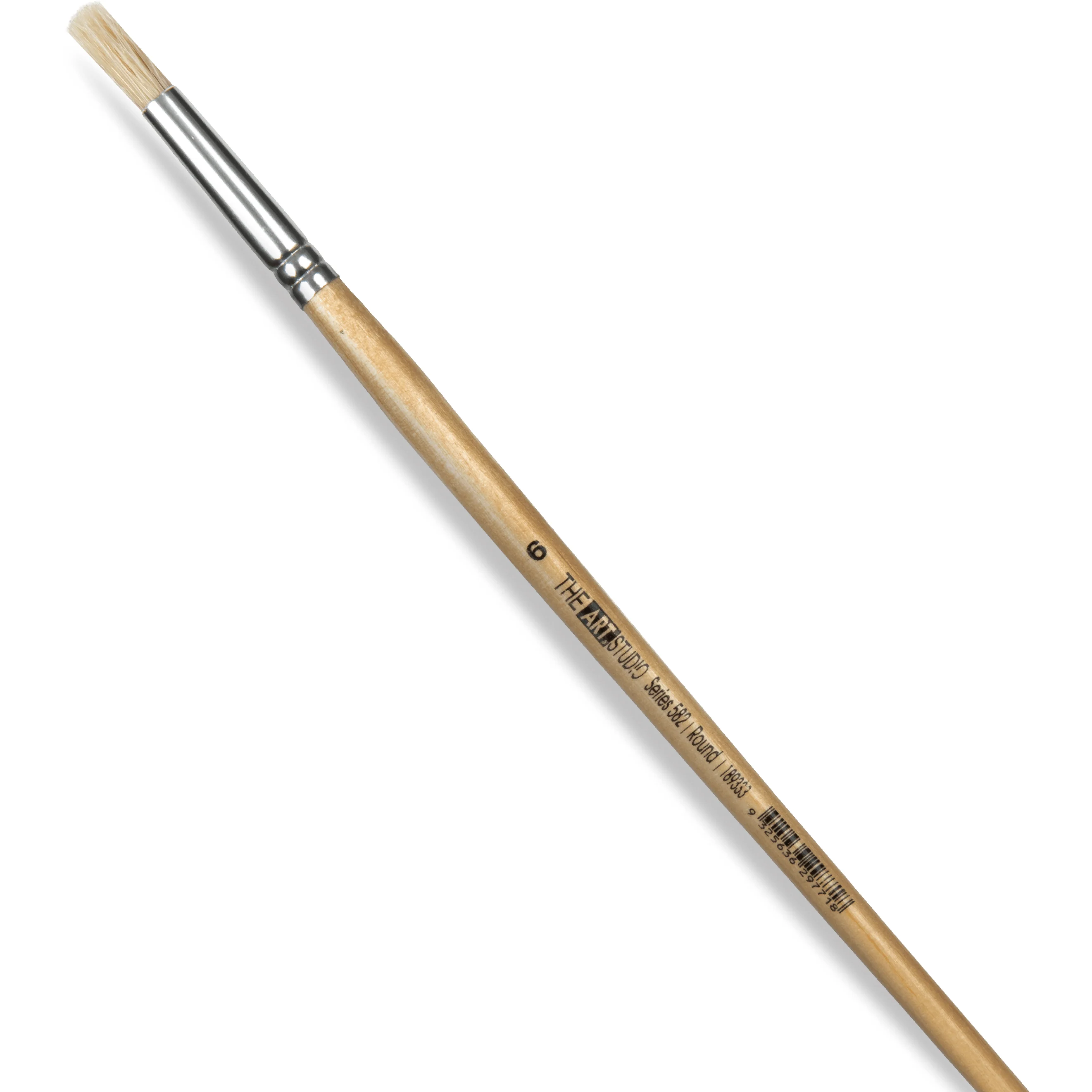 The Art Studio Bristle Brush Series 582 Round Size 6 - Image 5