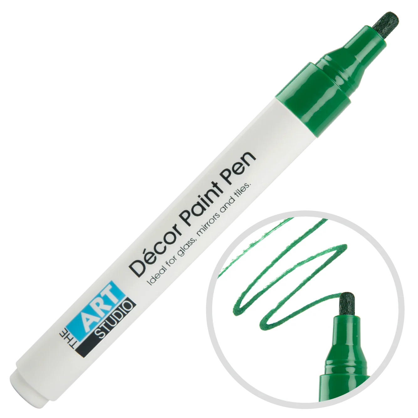 The Art Studio Decor Paint Marker Green 1pc