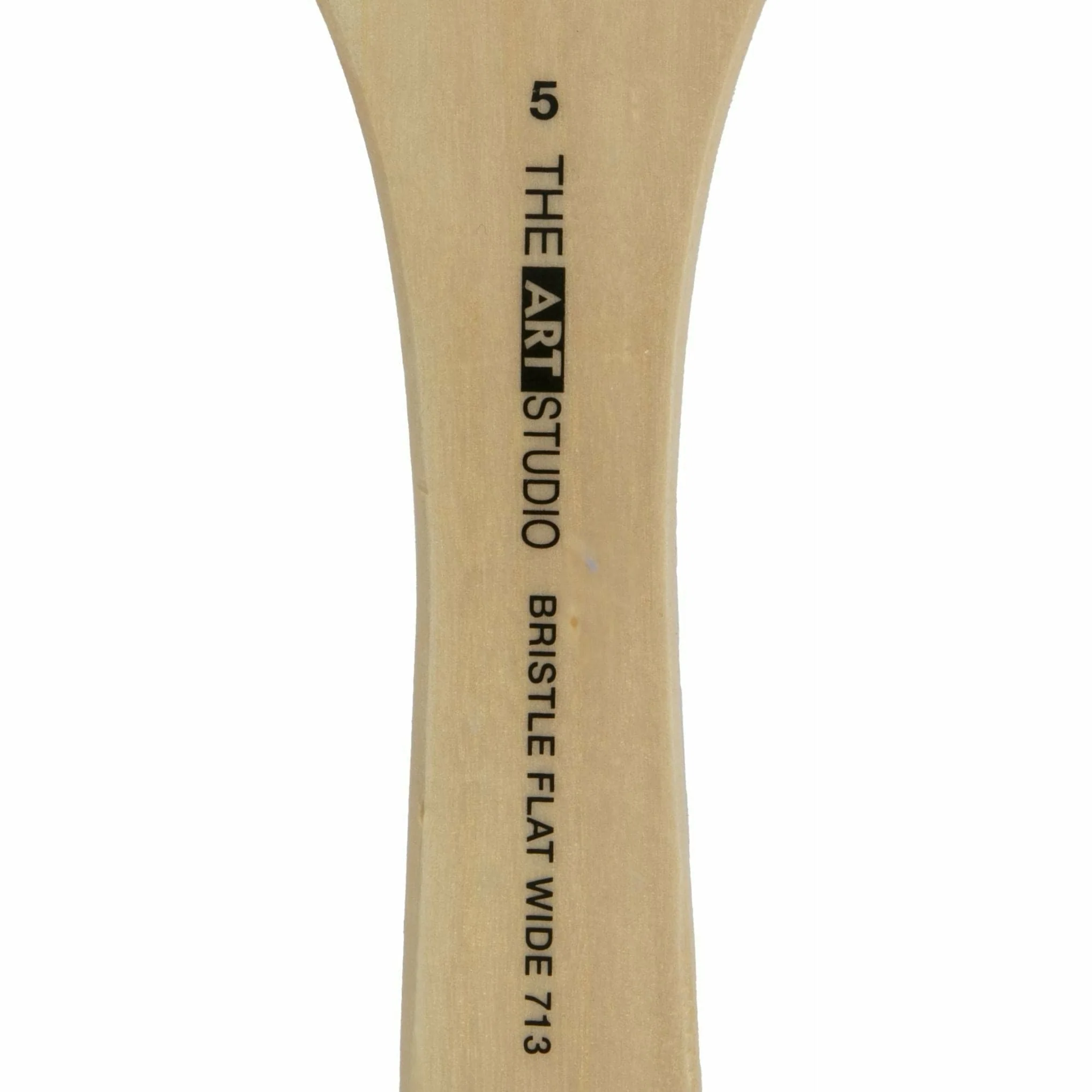 Art Studio Flat Wide Bristle Brush Size 5 - Image 4