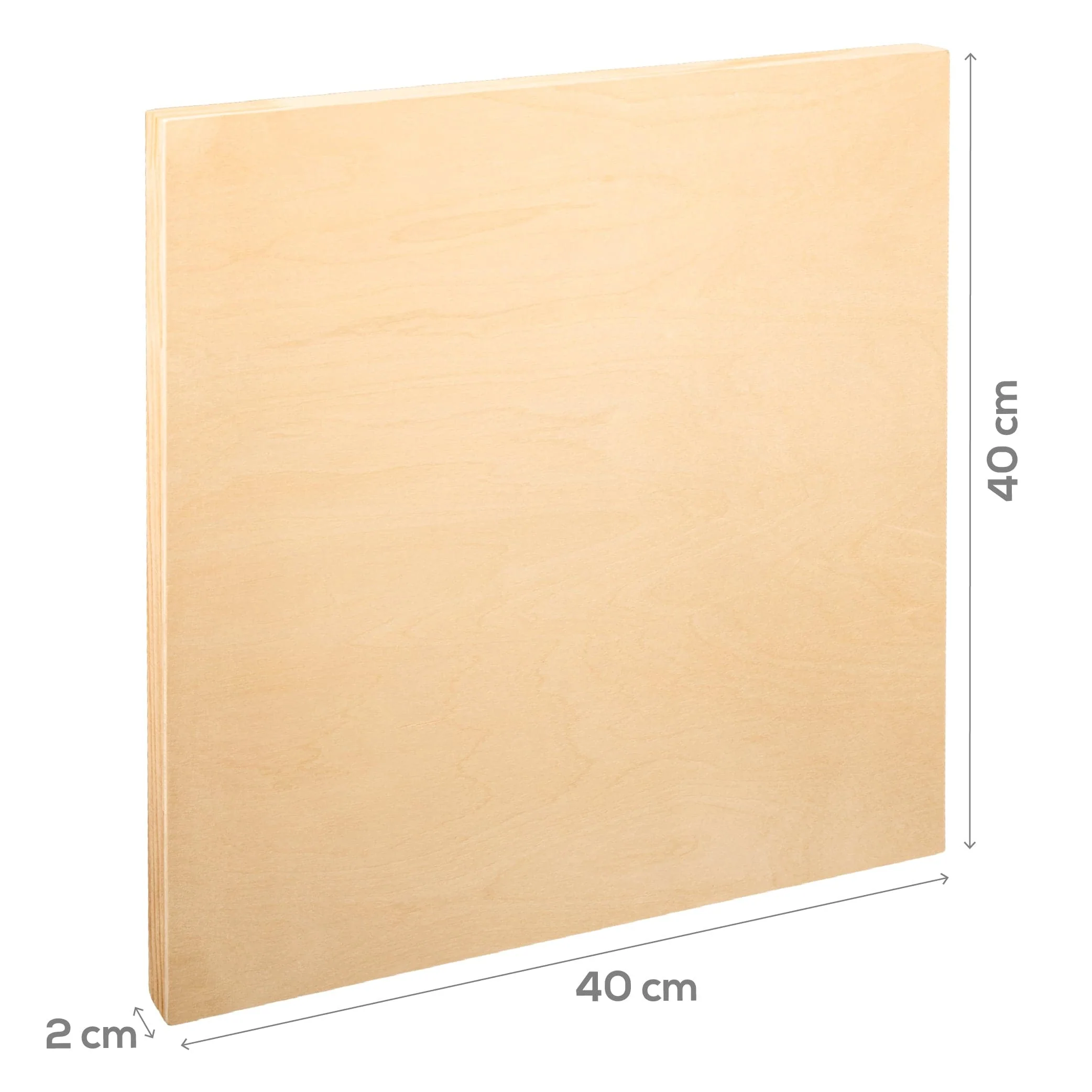 The Art Studio Wooden Panel 40x40cm 20mm Deep - Image 8