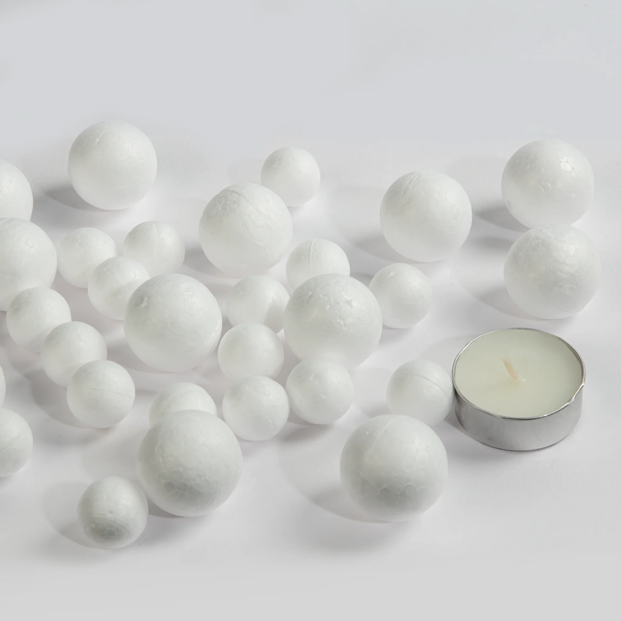 Art Star Decofoam Balls Assorted Size 32 Pieces - Image 11