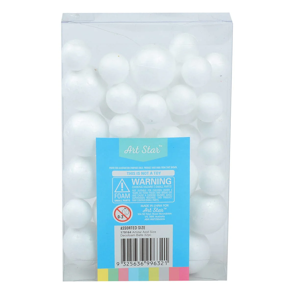 Art Star Decofoam Balls Assorted Size 32 Pieces - Image 4