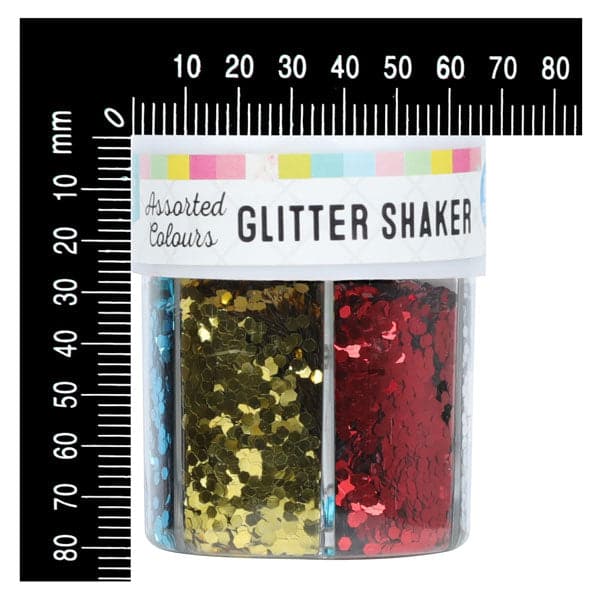 Art Star Chunky Glitter Shaker Assorted Colours 80g - Image 4
