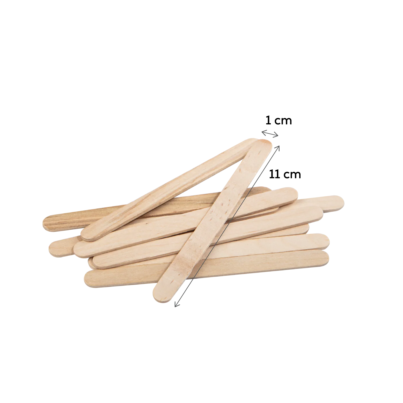 Art Star Natural Wooden Craft Sticks 150 Pieces - Image 5