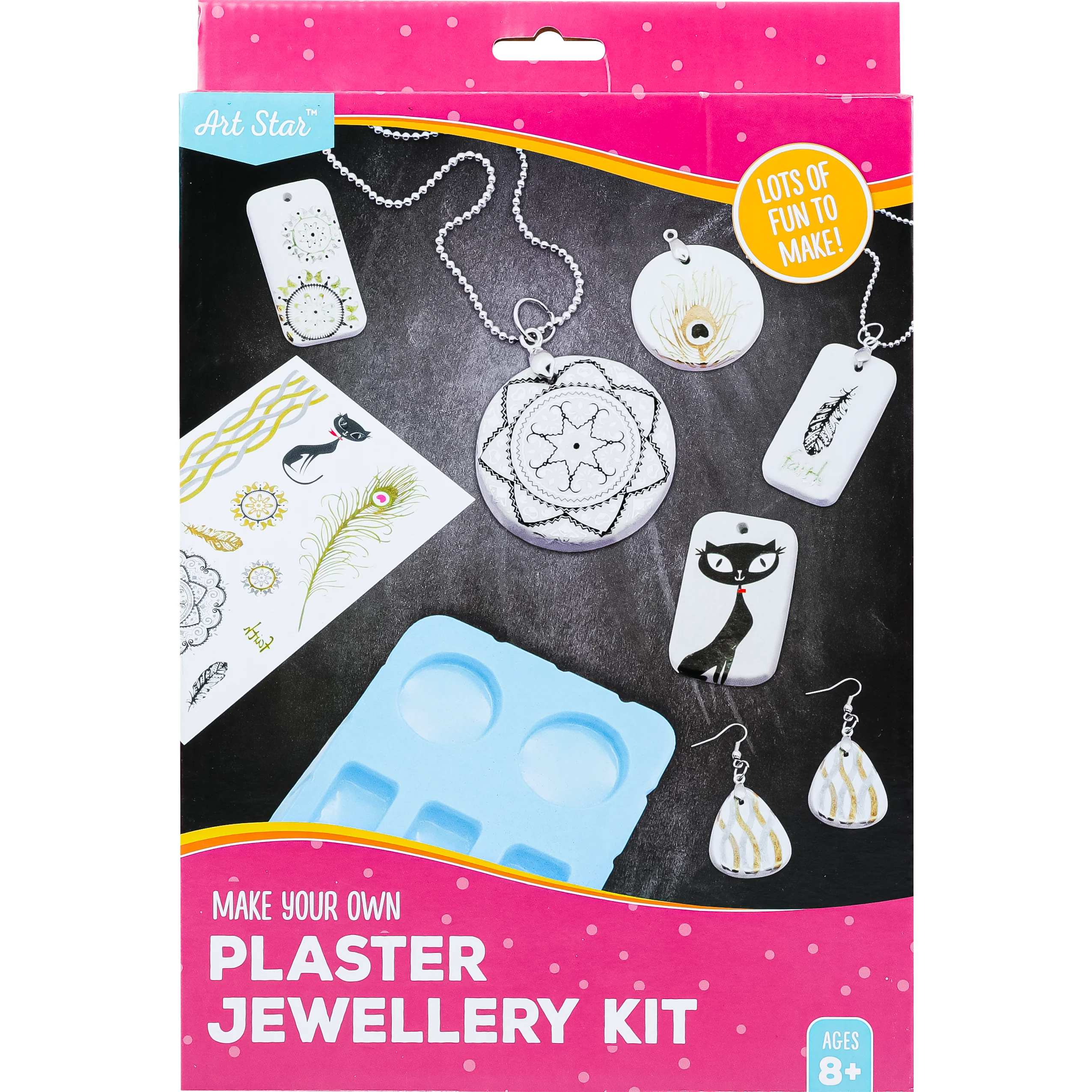 Art Star Make Your Own Plaster Jewellery Kit - Image 2