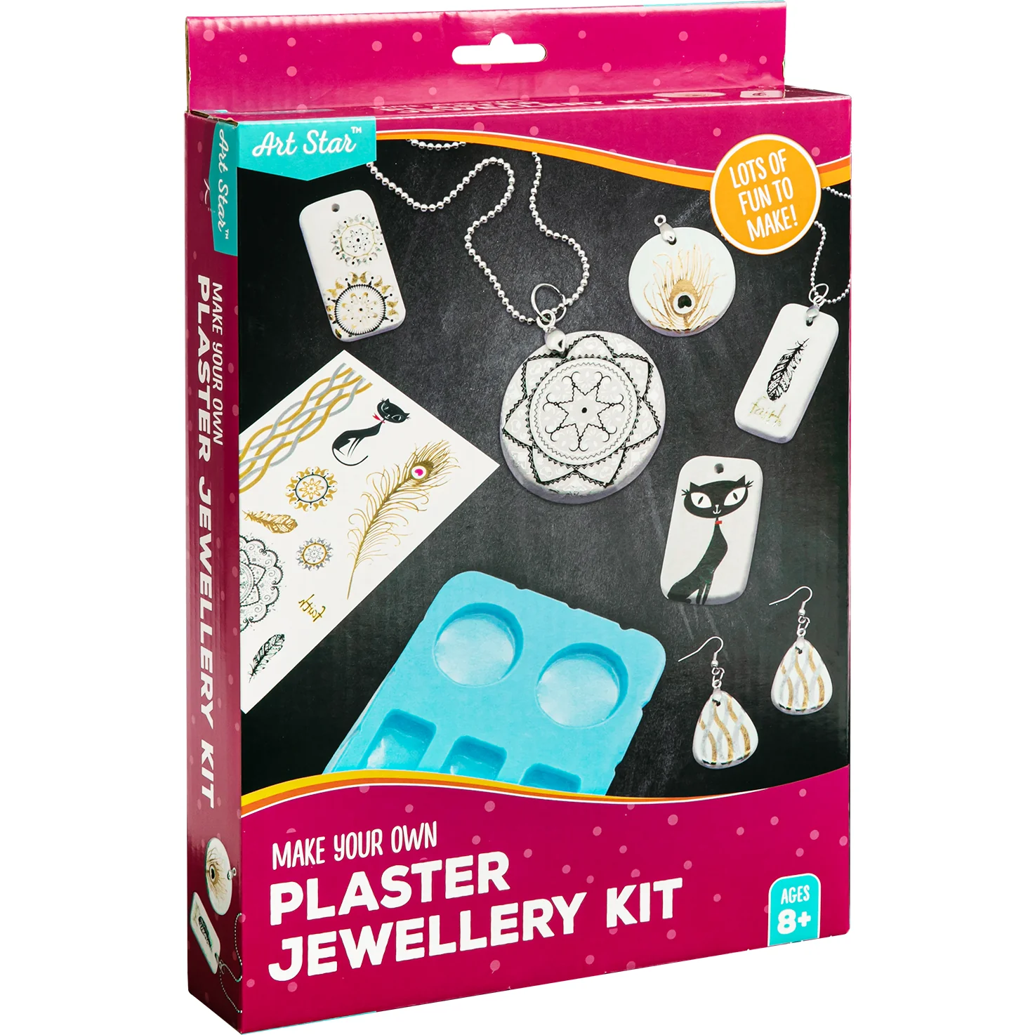 Art Star Make Your Own Plaster Jewellery Kit - Image 6