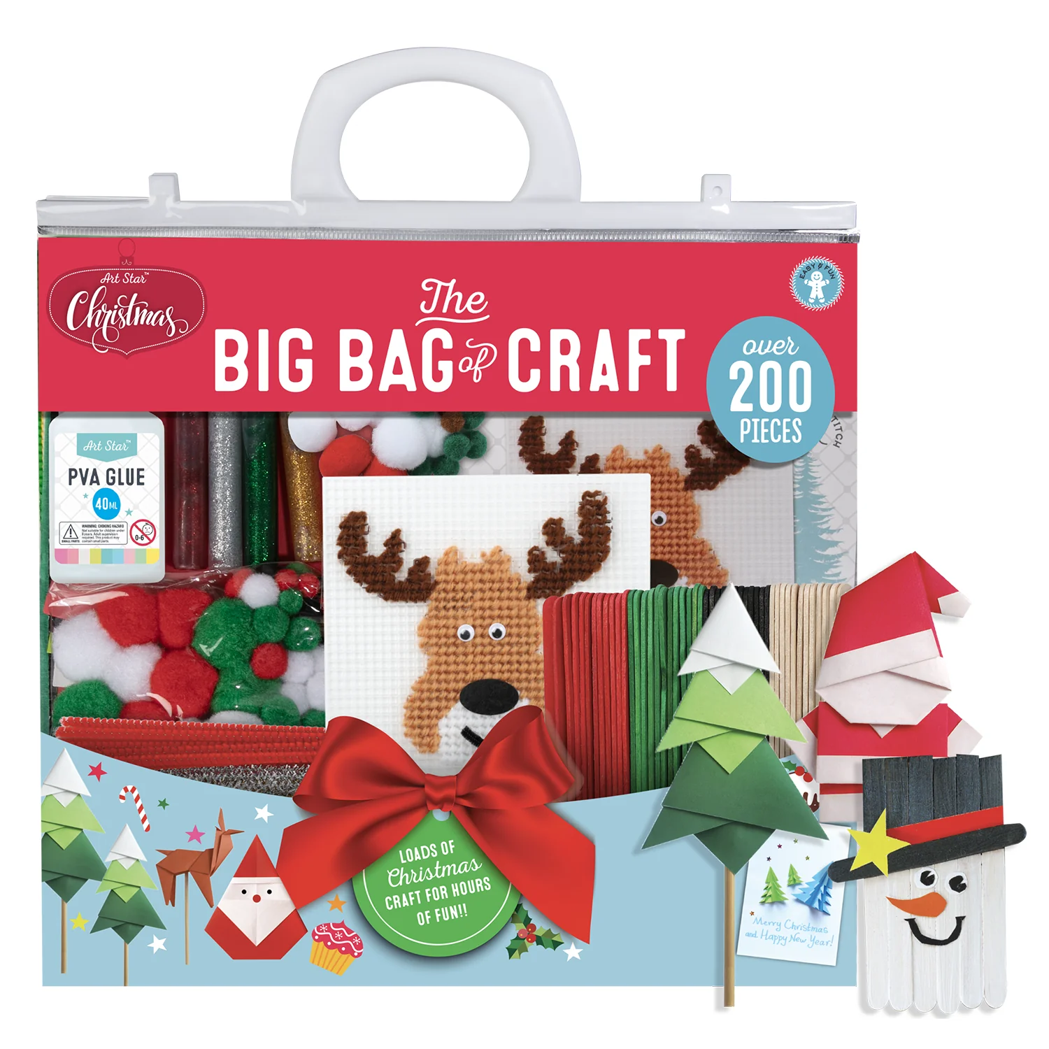 Art Star Christmas Big Bag Of Craft