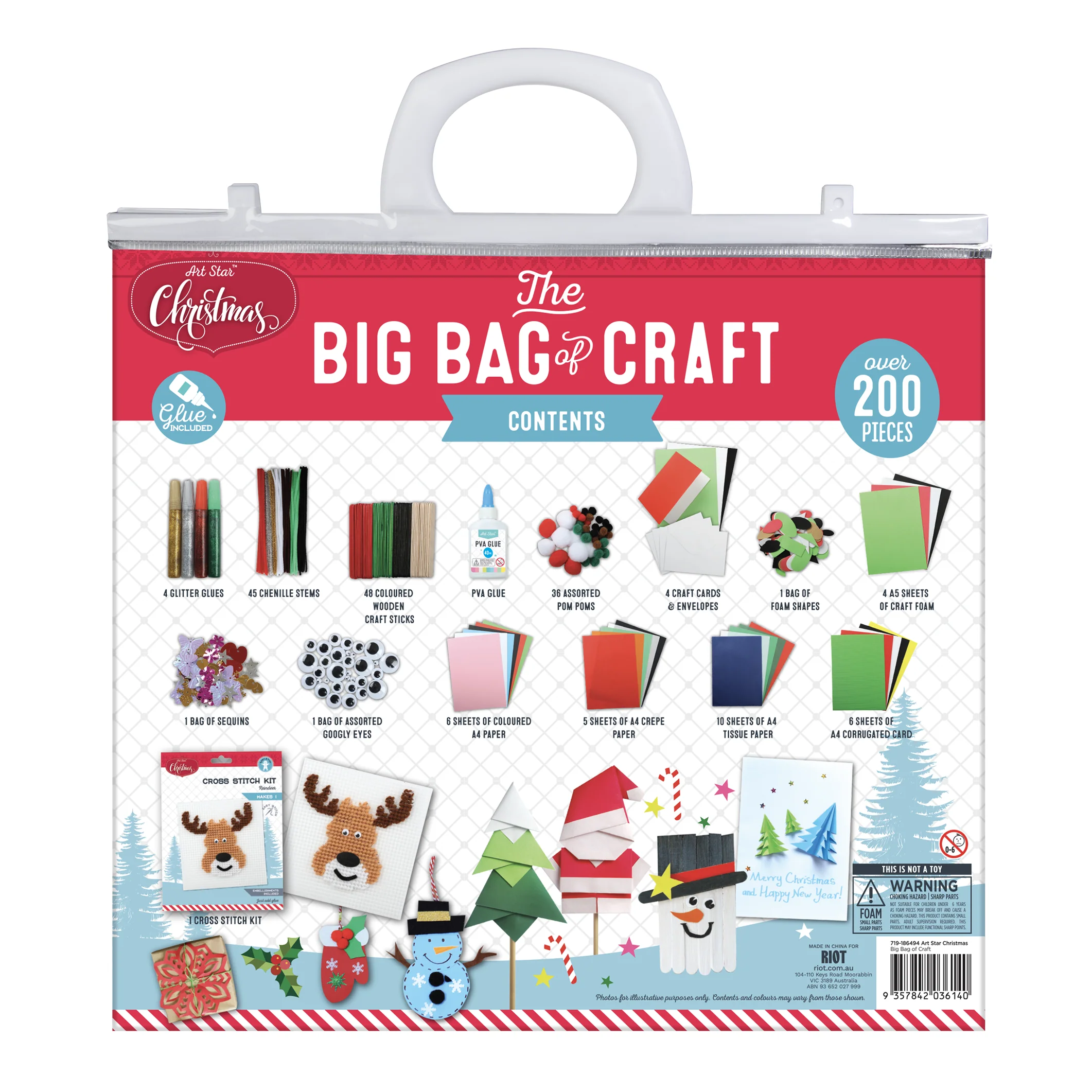 Art Star Christmas Big Bag Of Craft - Image 3