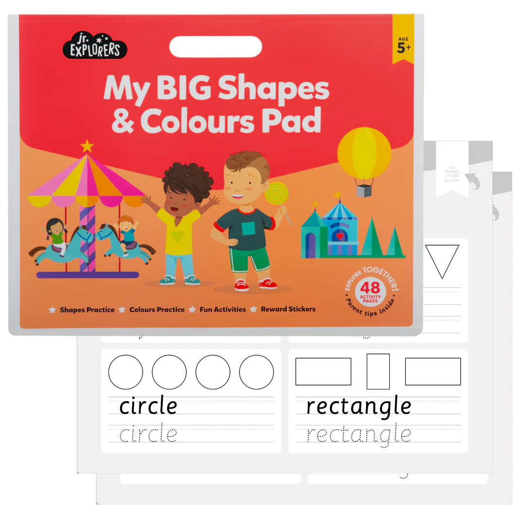 My Big Shapes & Colours Pad
