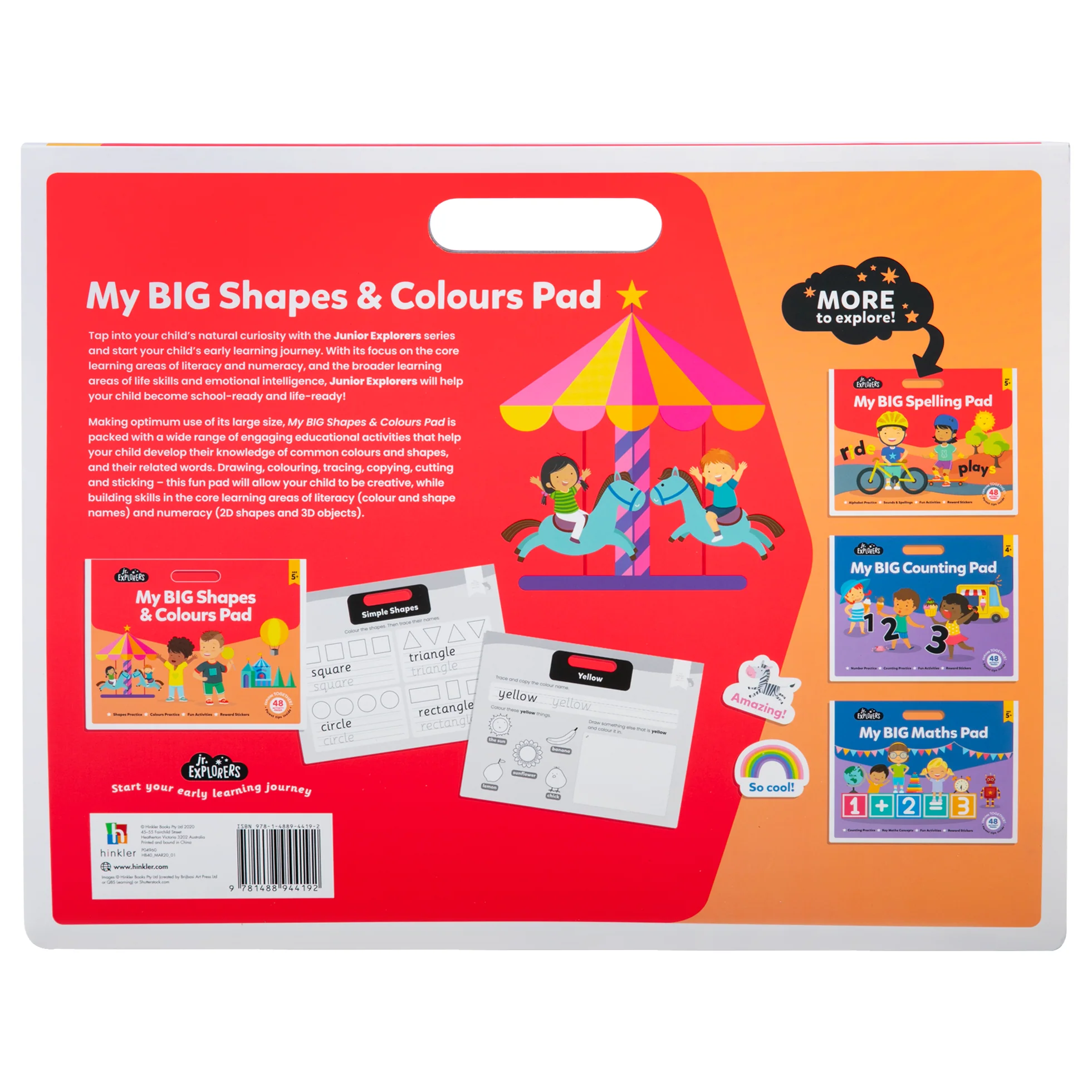 My Big Shapes & Colours Pad - Image 6