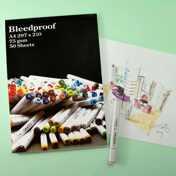 Bleedproof Pad A4, 75gsm, 50sh - Image 2